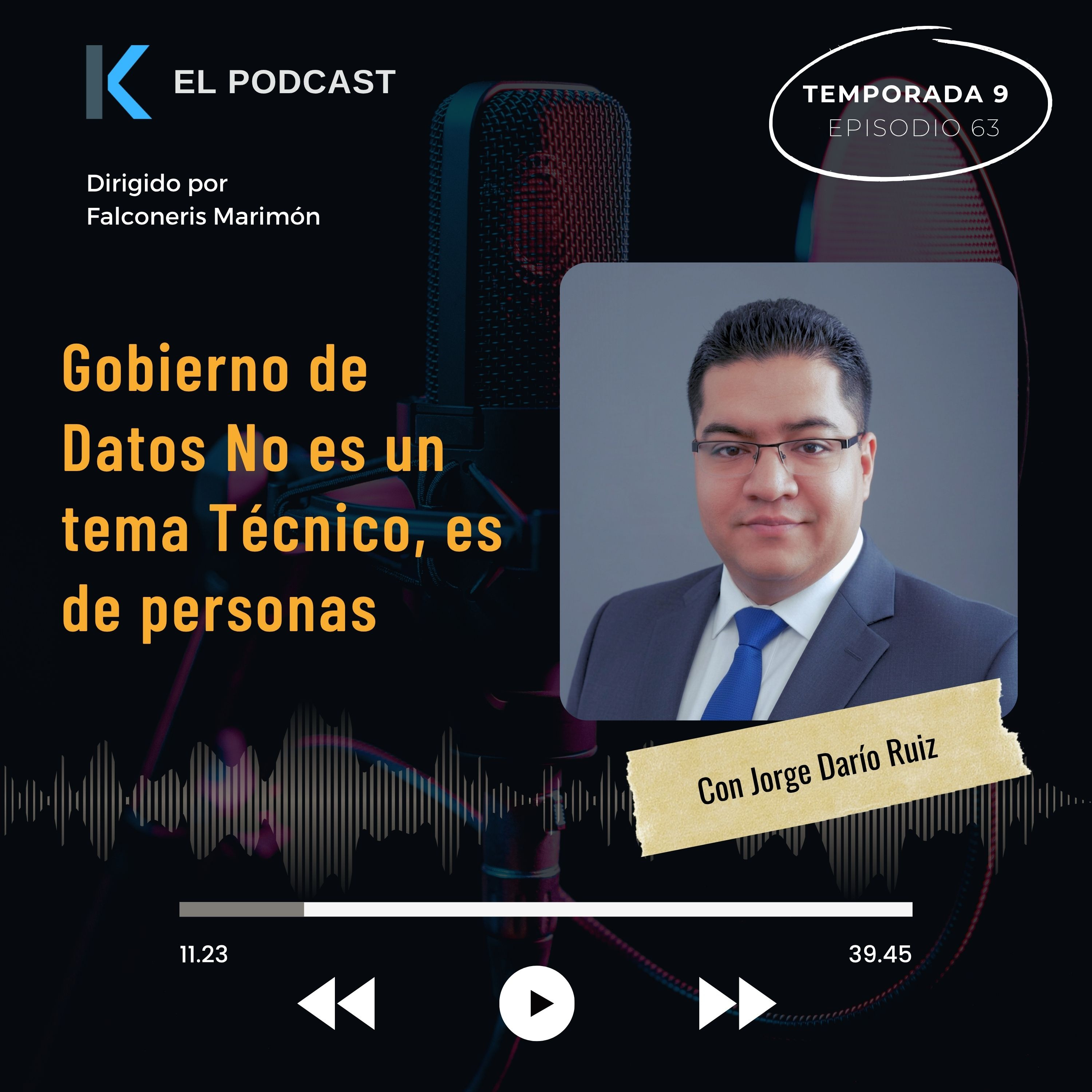 ¿Por qué el Gobierno de Datos NO es un proyecto técnico? - Entrevista con Jorge Ruiz episode artwork