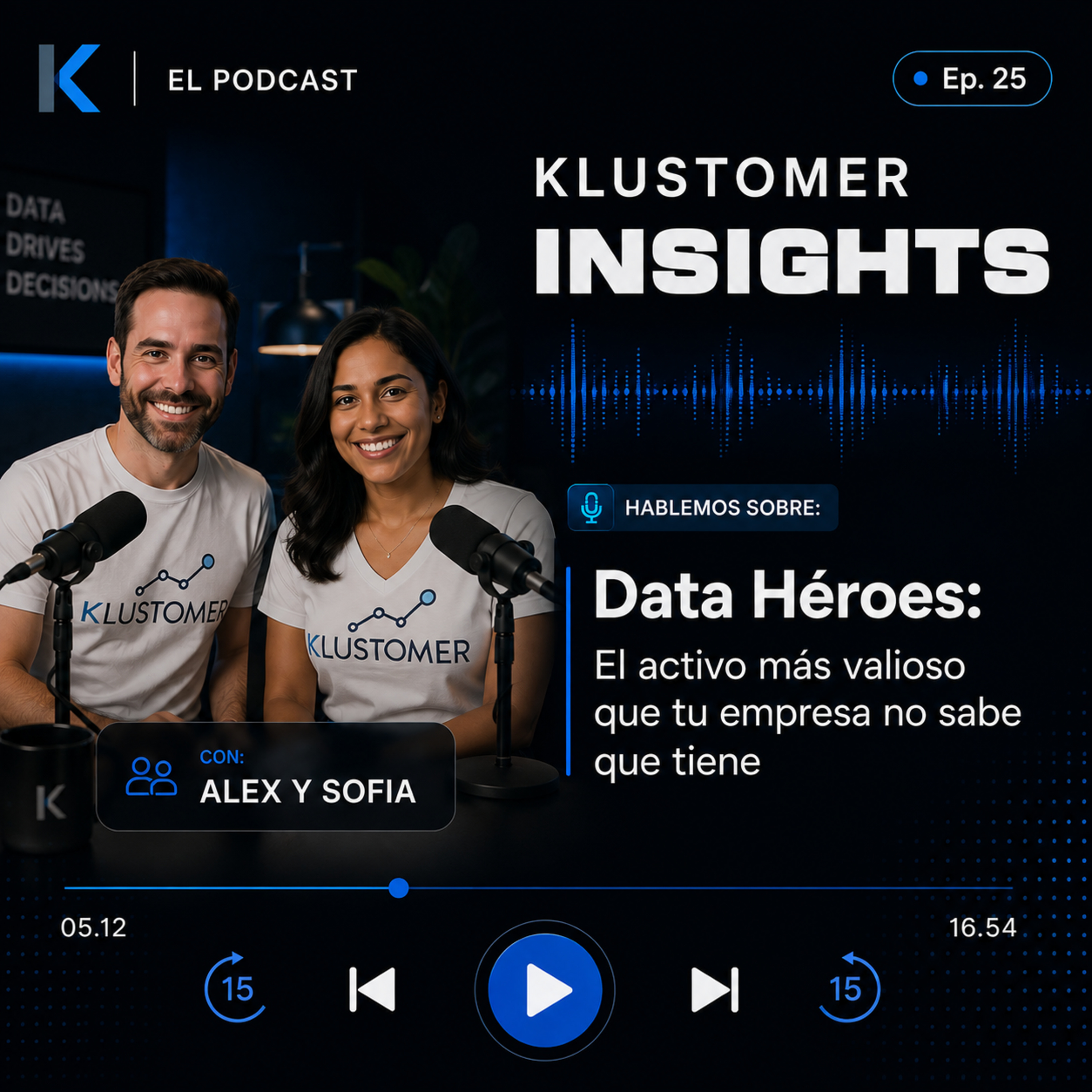 Klustomer Insights: Ep. 25 - Identifica a tus Data Héroes episode artwork