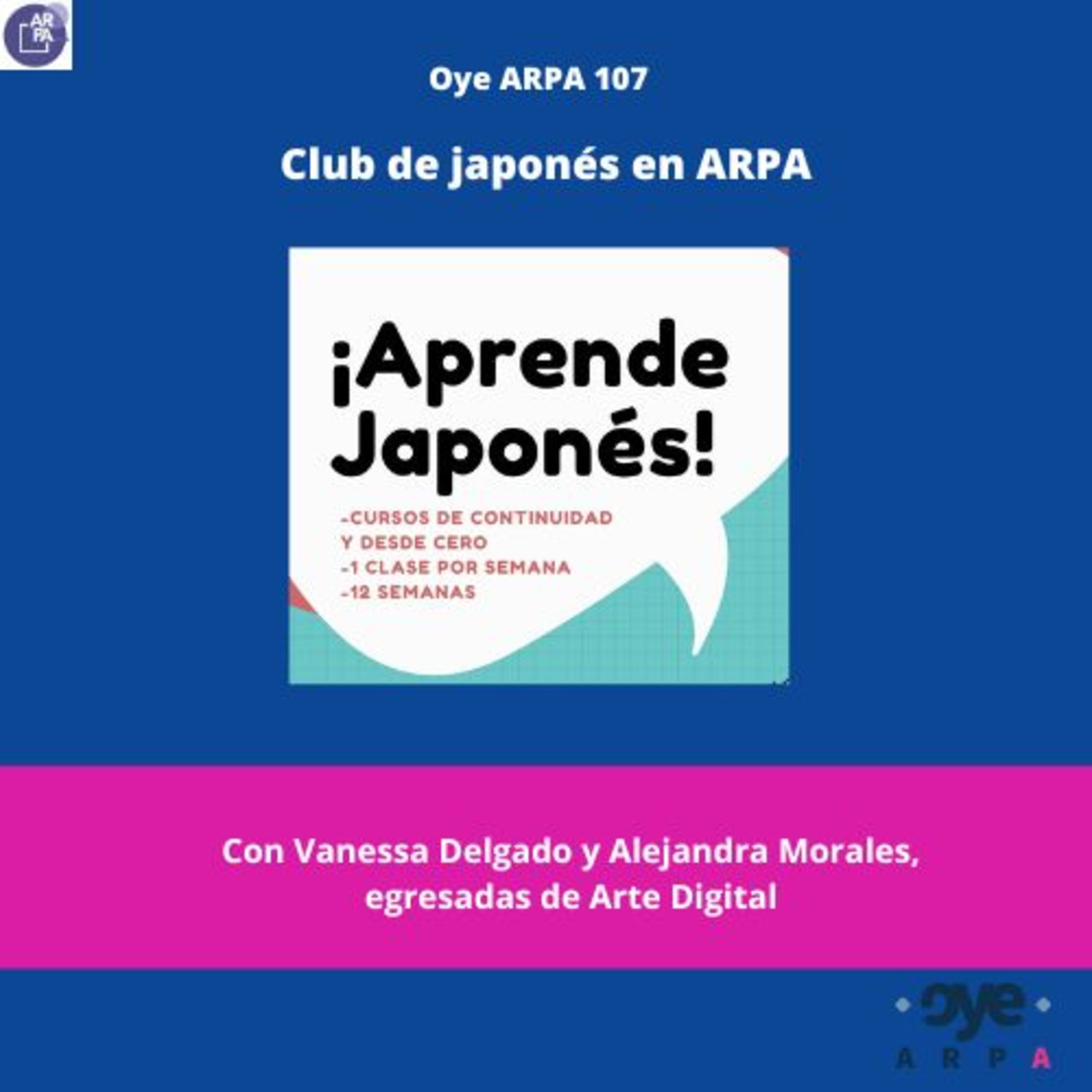Portada de Oye ARPA