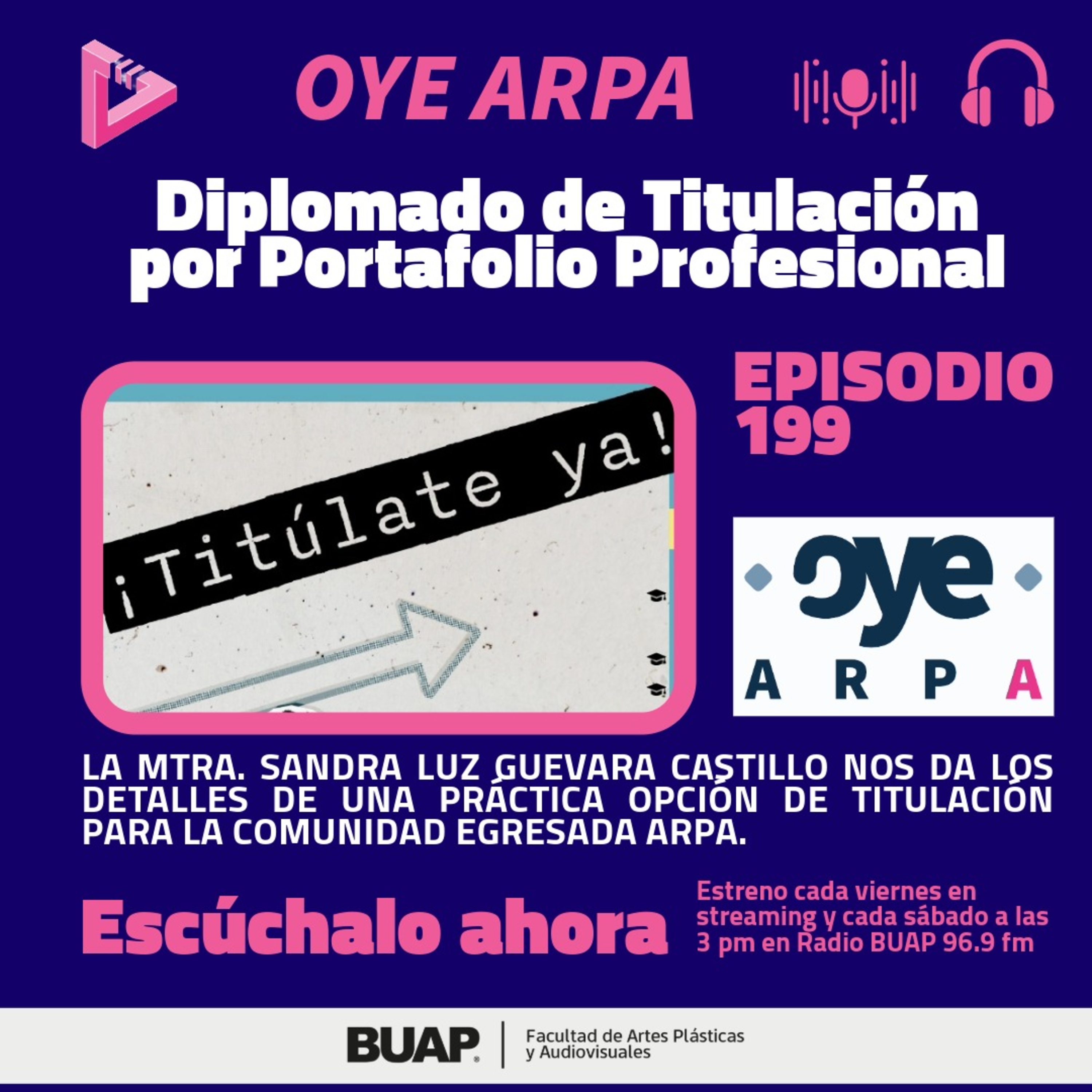 Portada de Oye ARPA