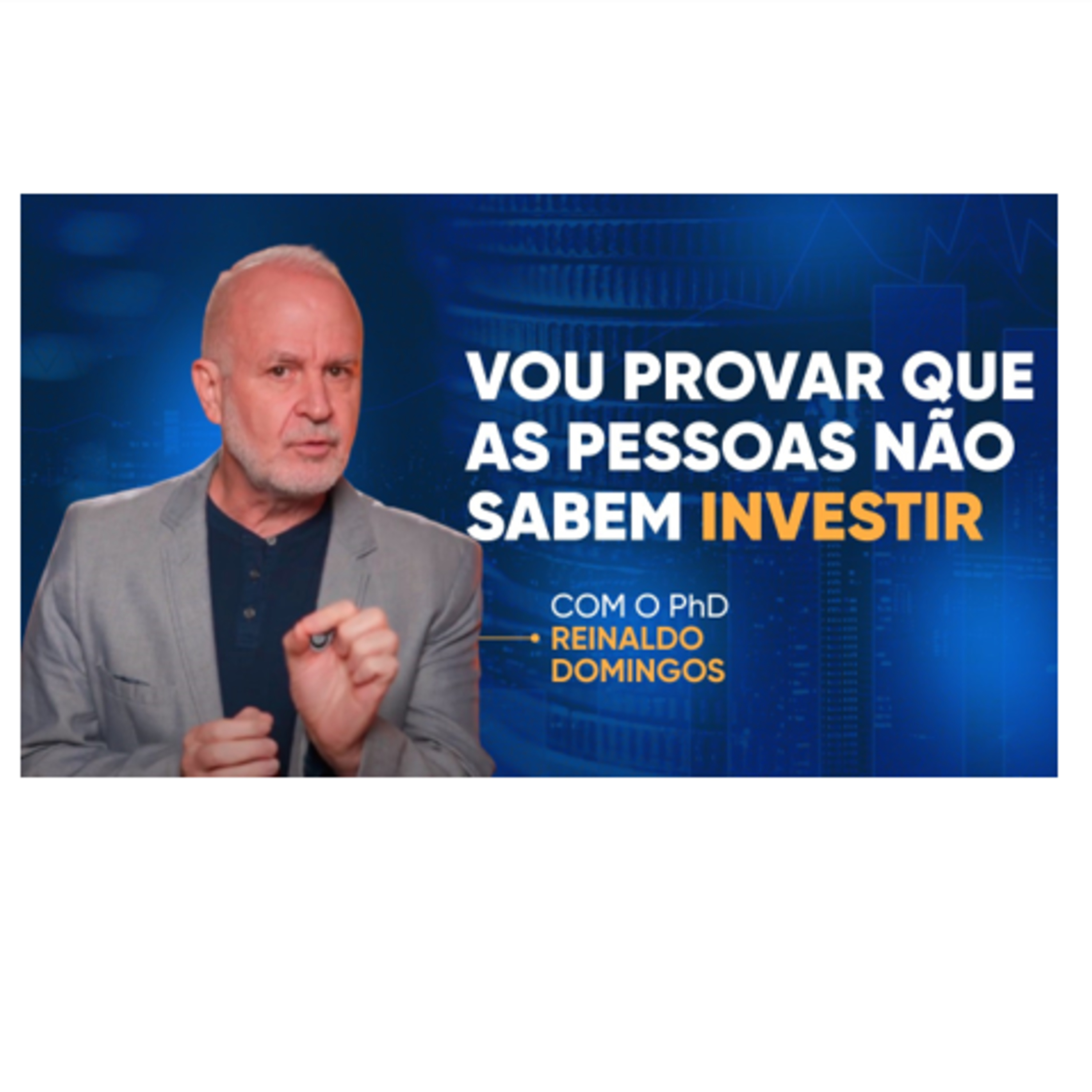 As pessoas NÃO SABEM INVESTIR mas um vou te ENSINAR episode artwork