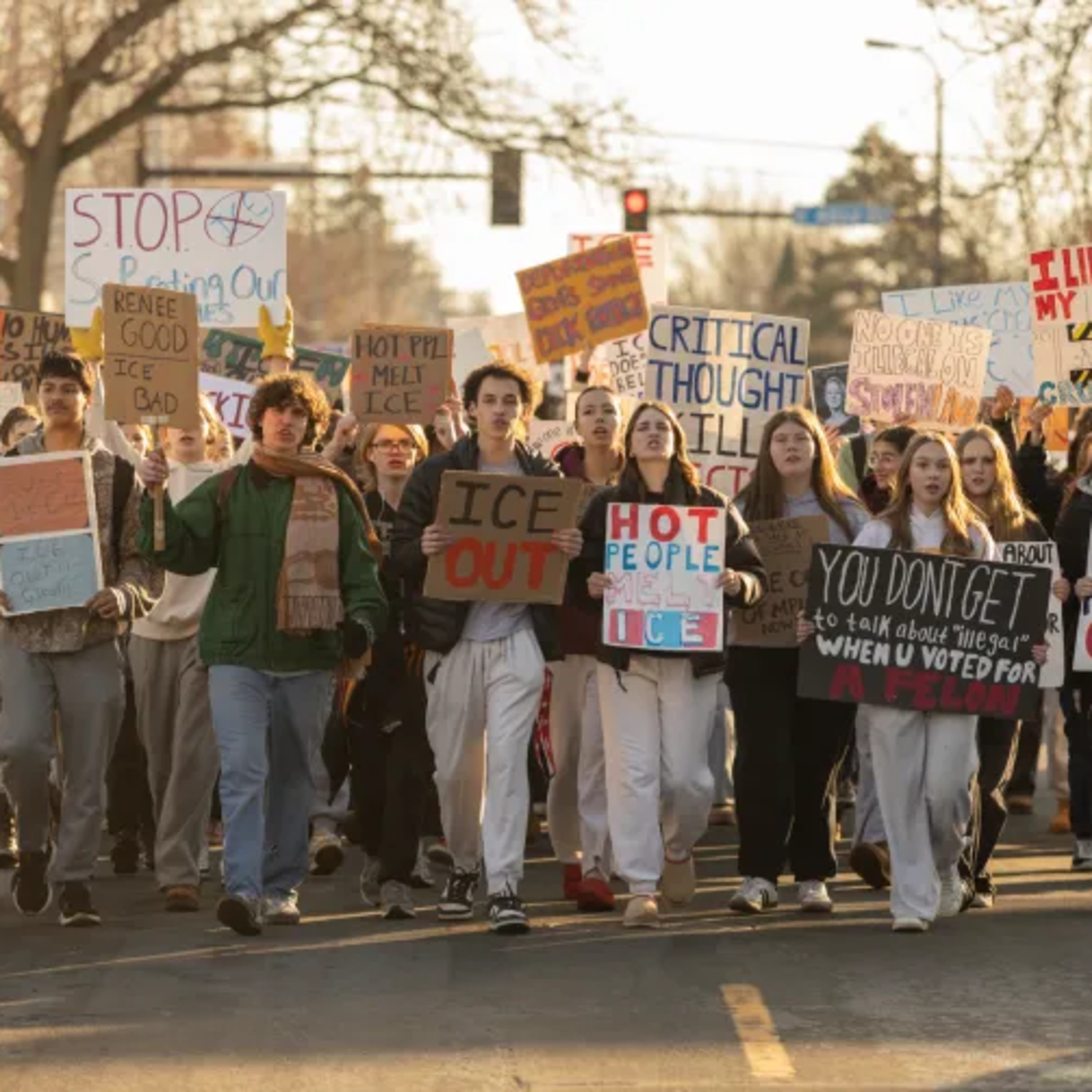 High School Protest episode artwork