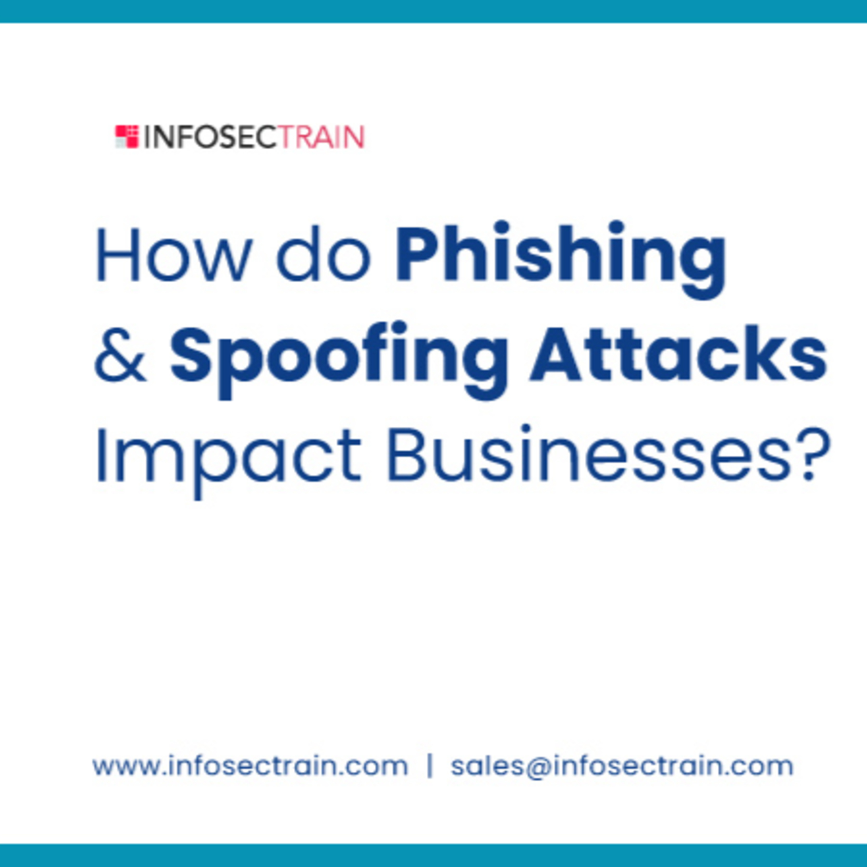 How do Phishing and Spoofing Attacks Impact Businesses?