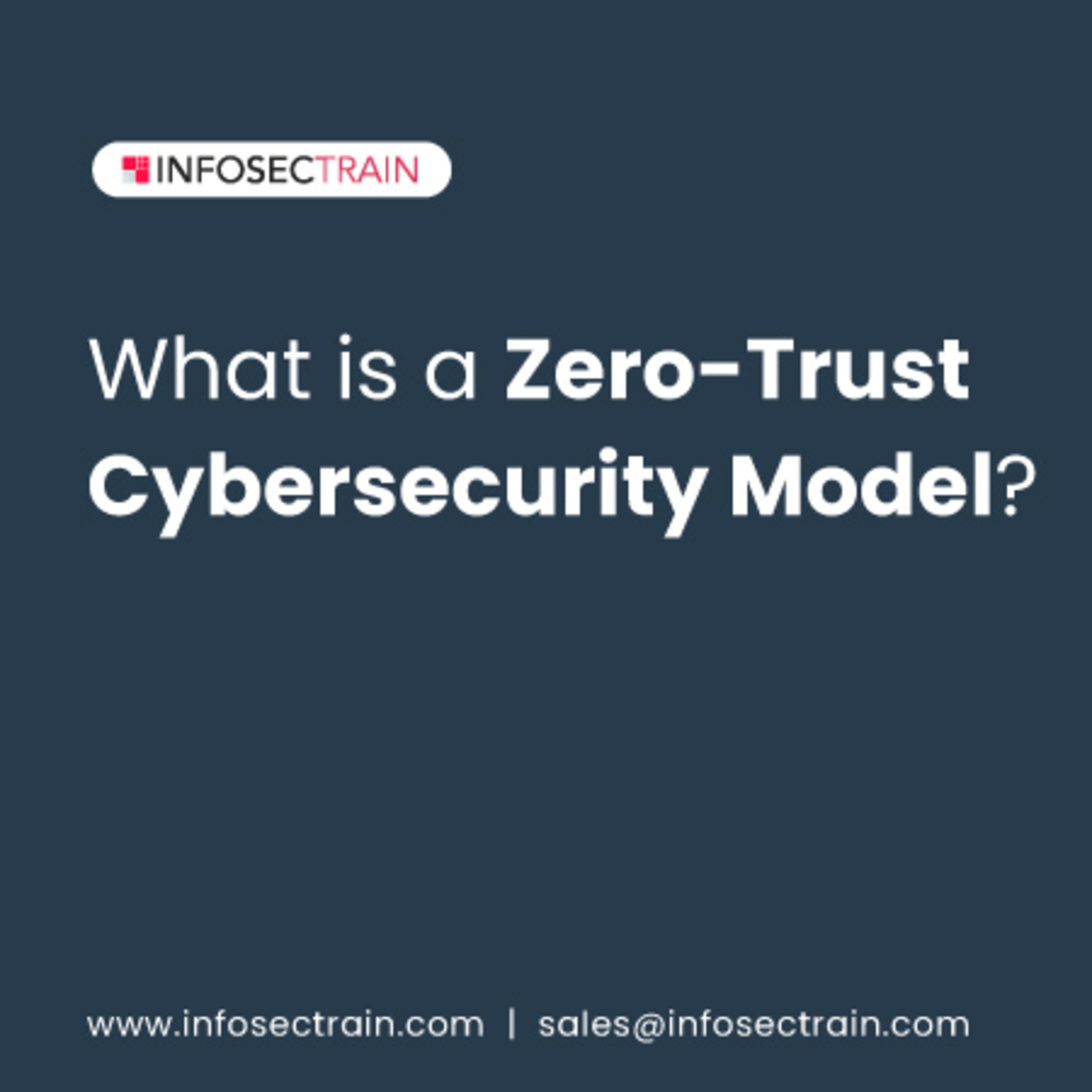 What is a Zero-Trust Cybersecurity Model?