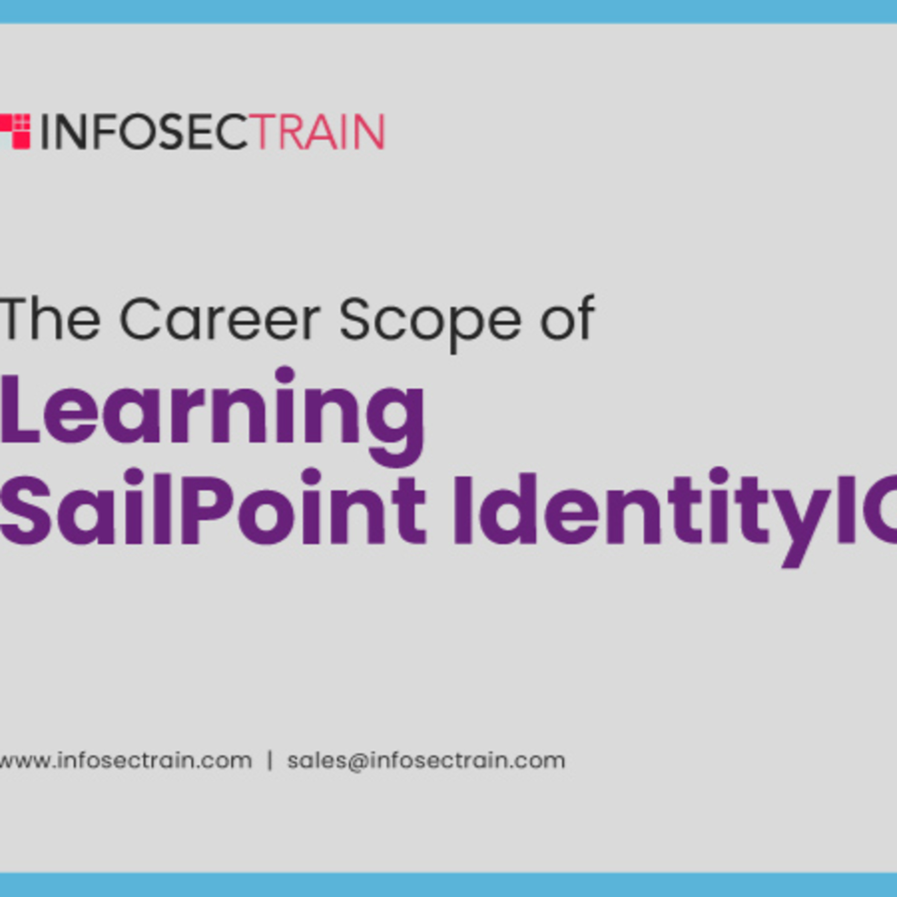 The Career Scope of Learning SailPoint IdentityIQ