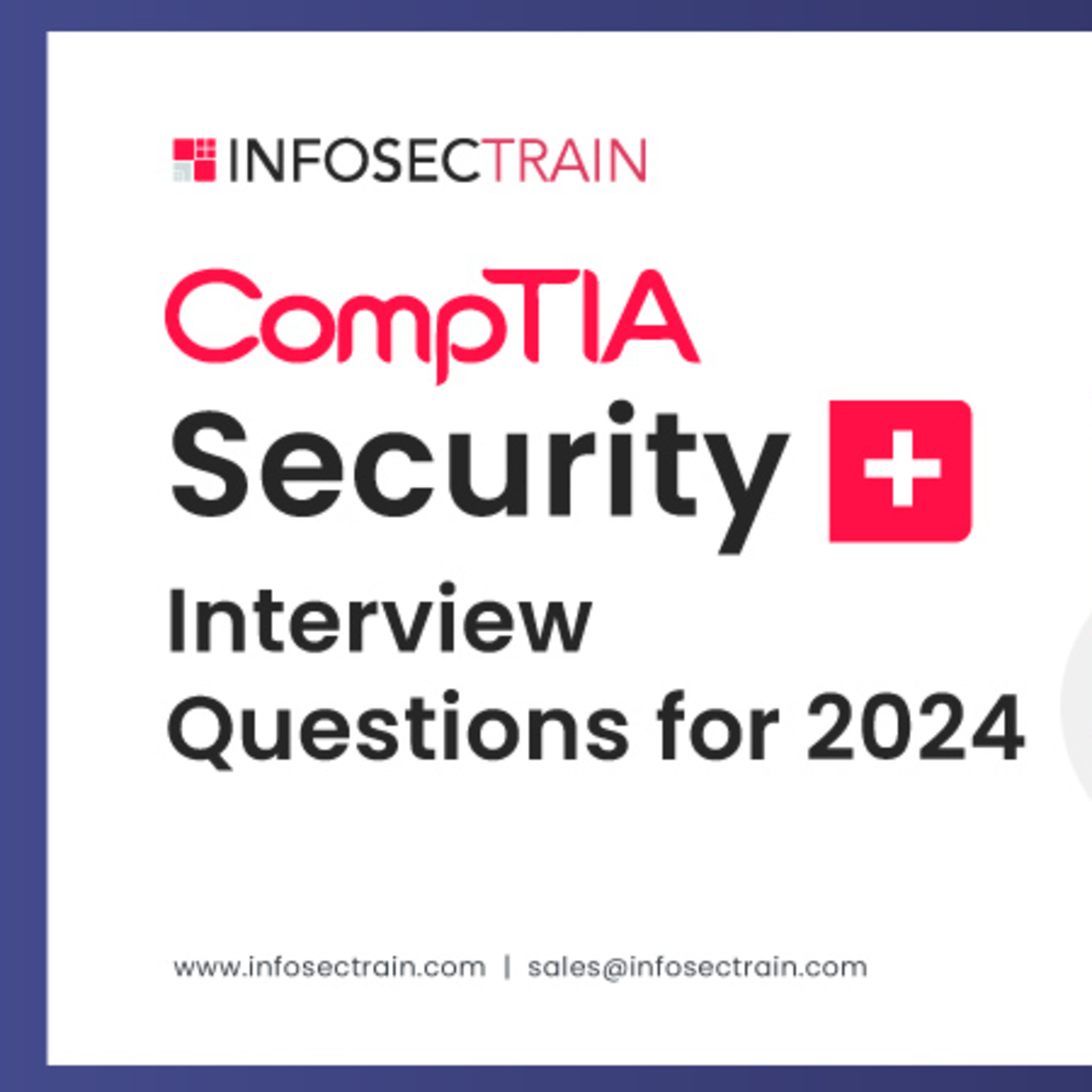 CompTIA Security+ Interview Questions for 2024