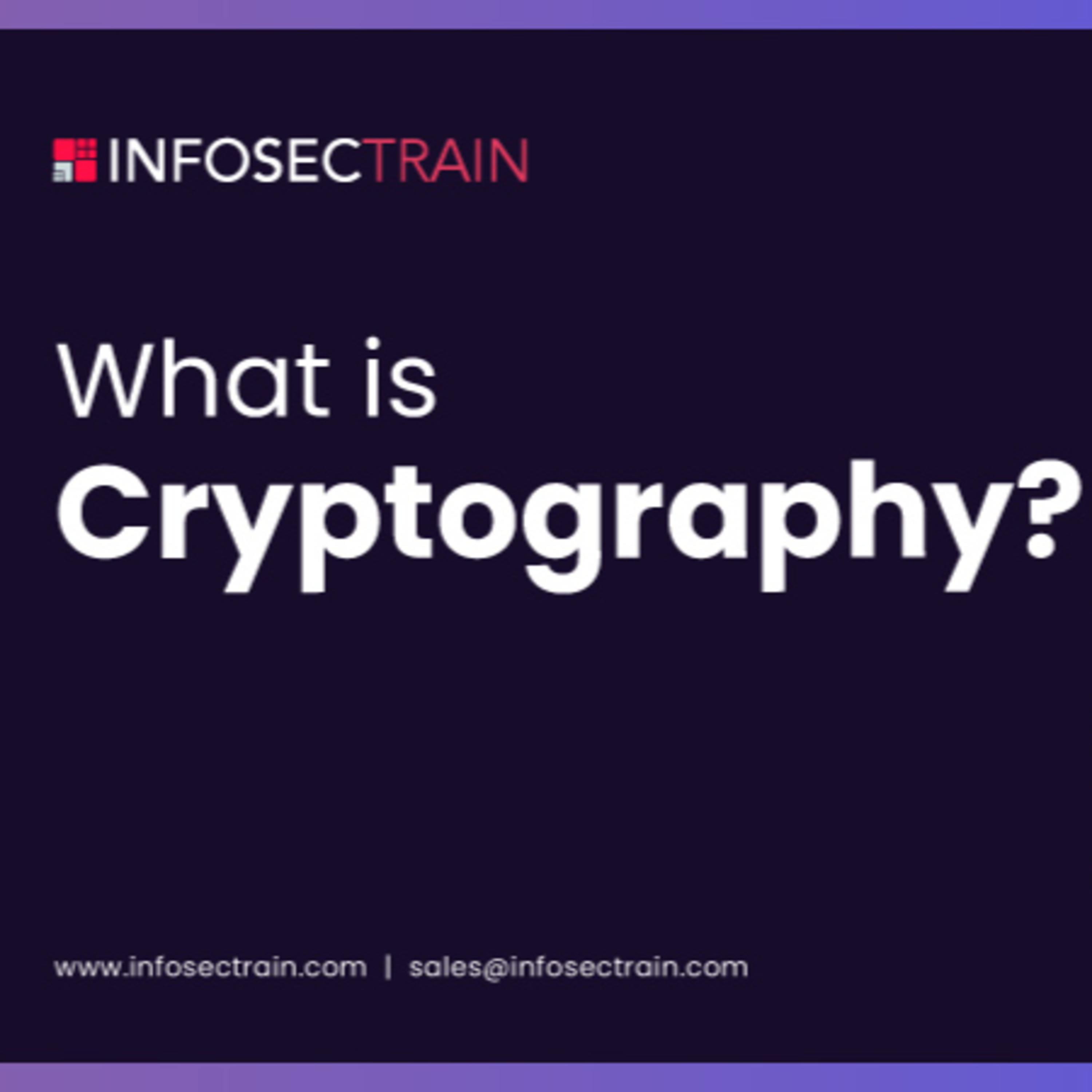 What is Cryptography