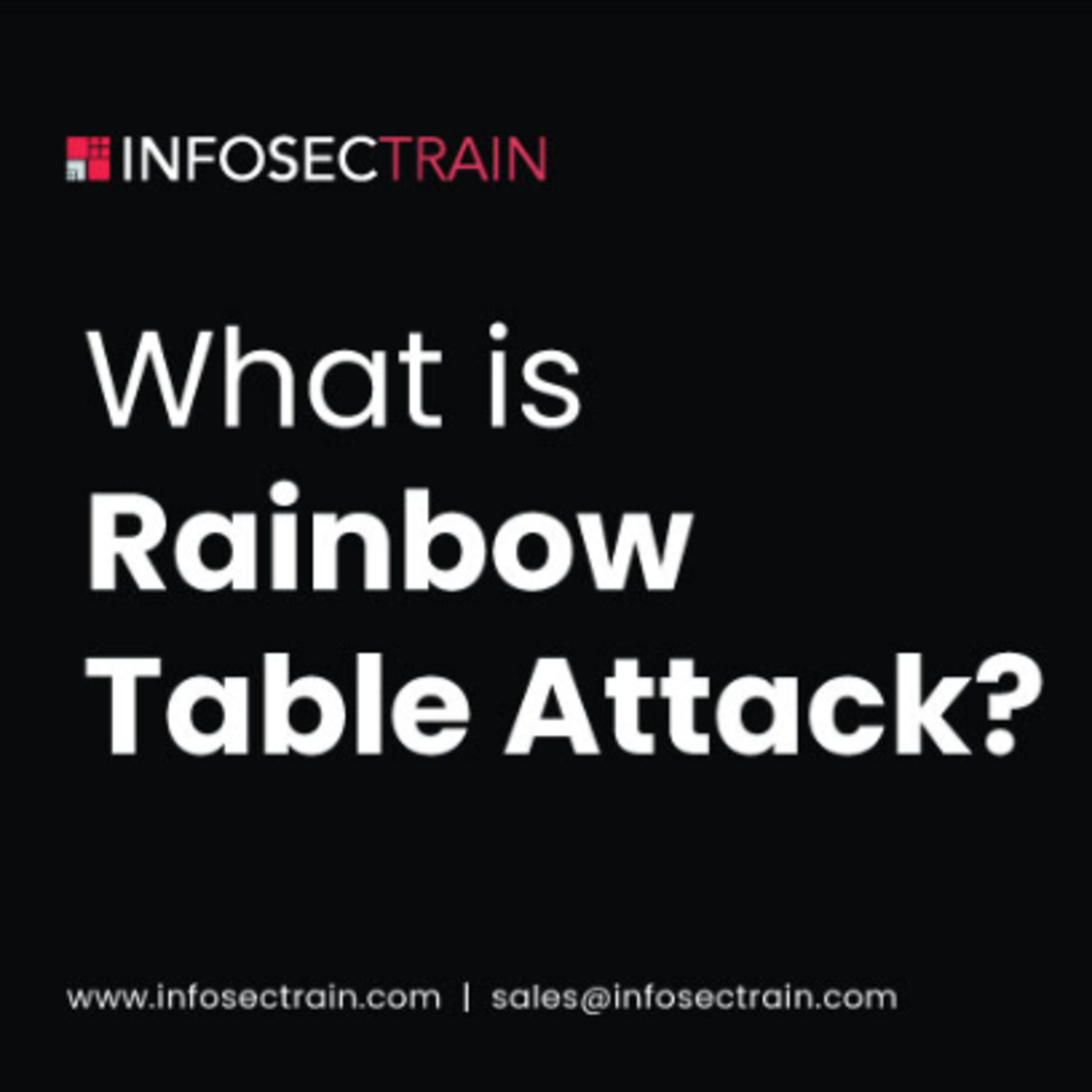 What is Rainbow Table Attack?