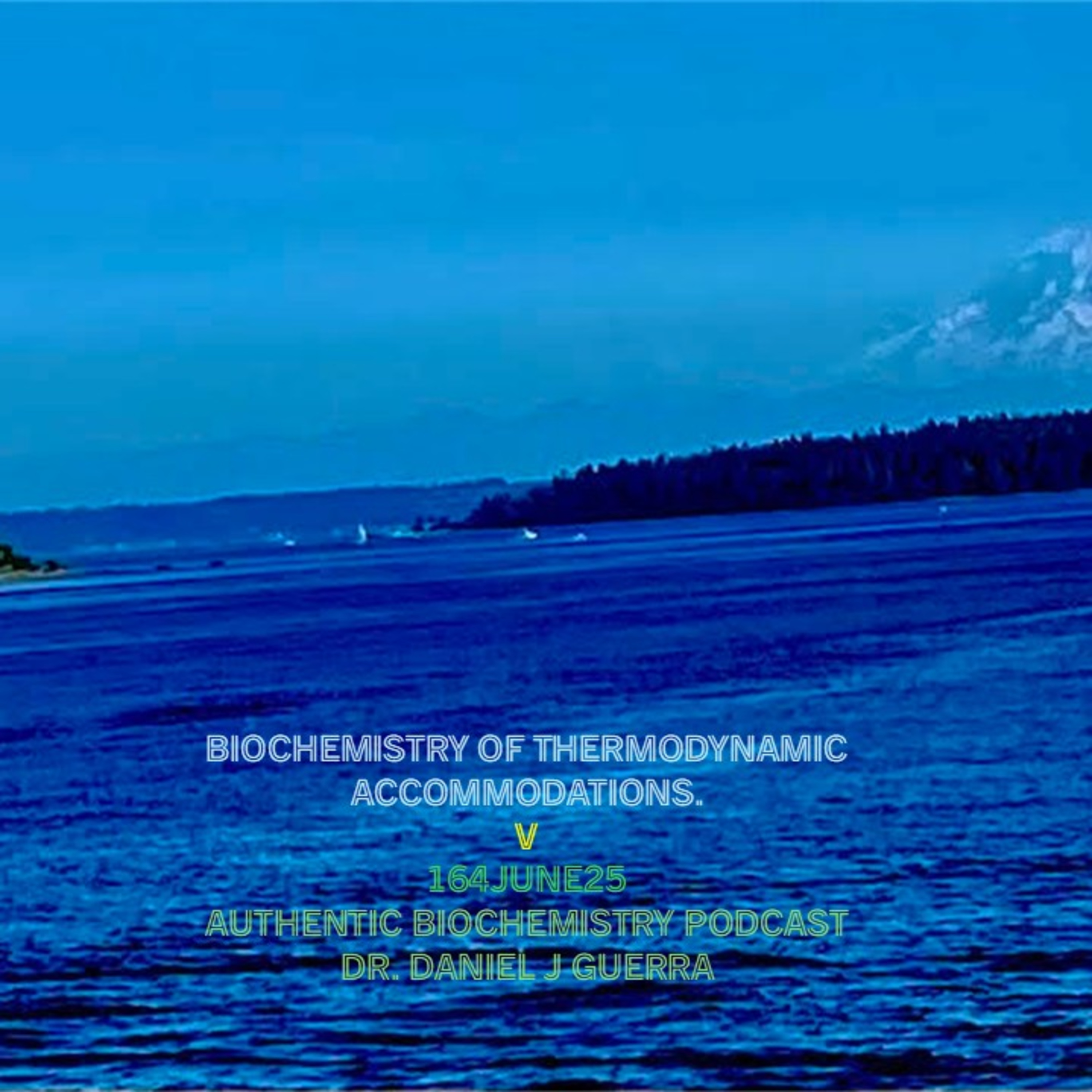 Biochemistry of Thermodynamic Accommodations. V 16June25 Authentic Biochemistry Podcast Dr. Daniel J Guerra