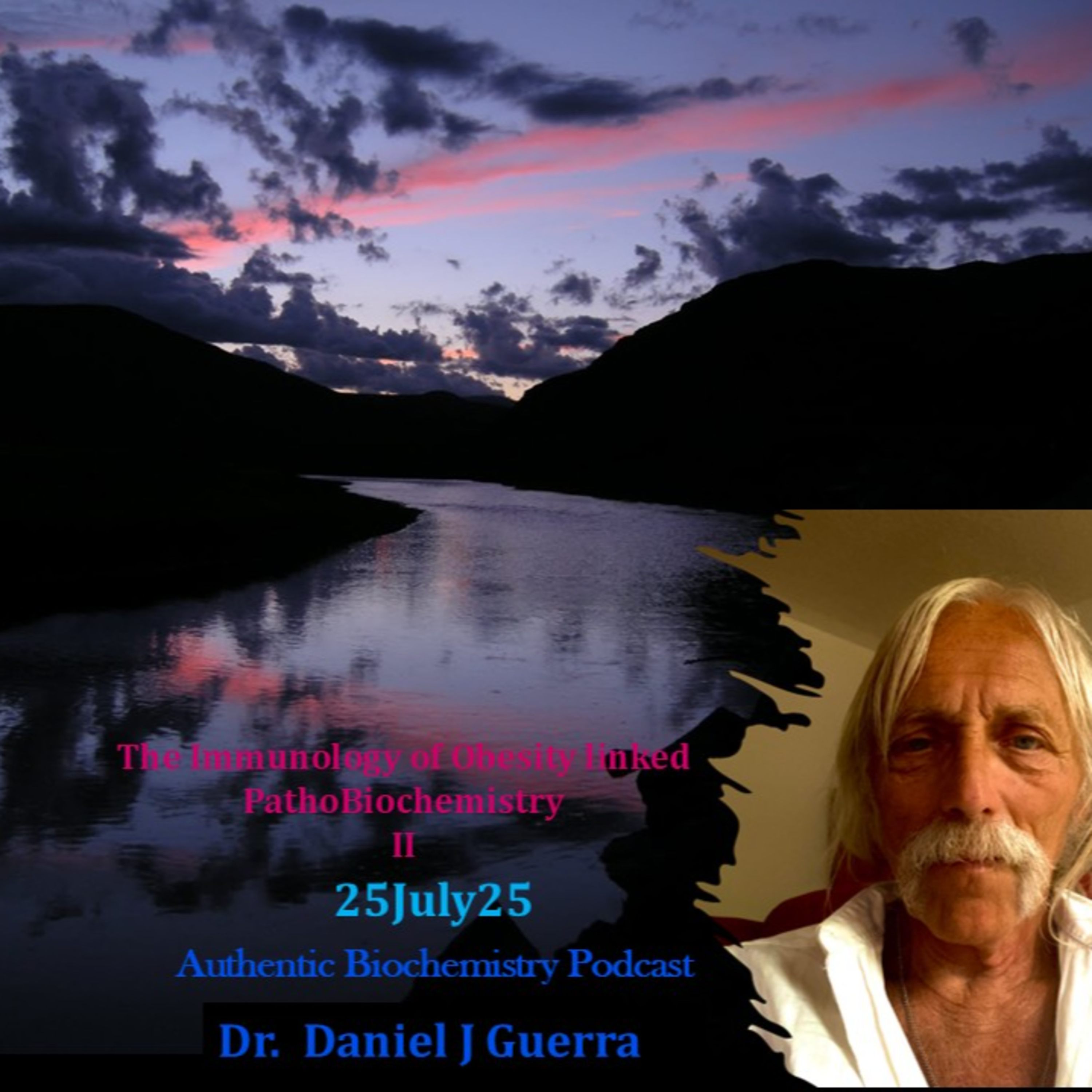 The Immunology of Obesity linked PathoBiochemistry II. Dr Daniel J Guerra Authentic Biochemistry Podcast Video. 25July25