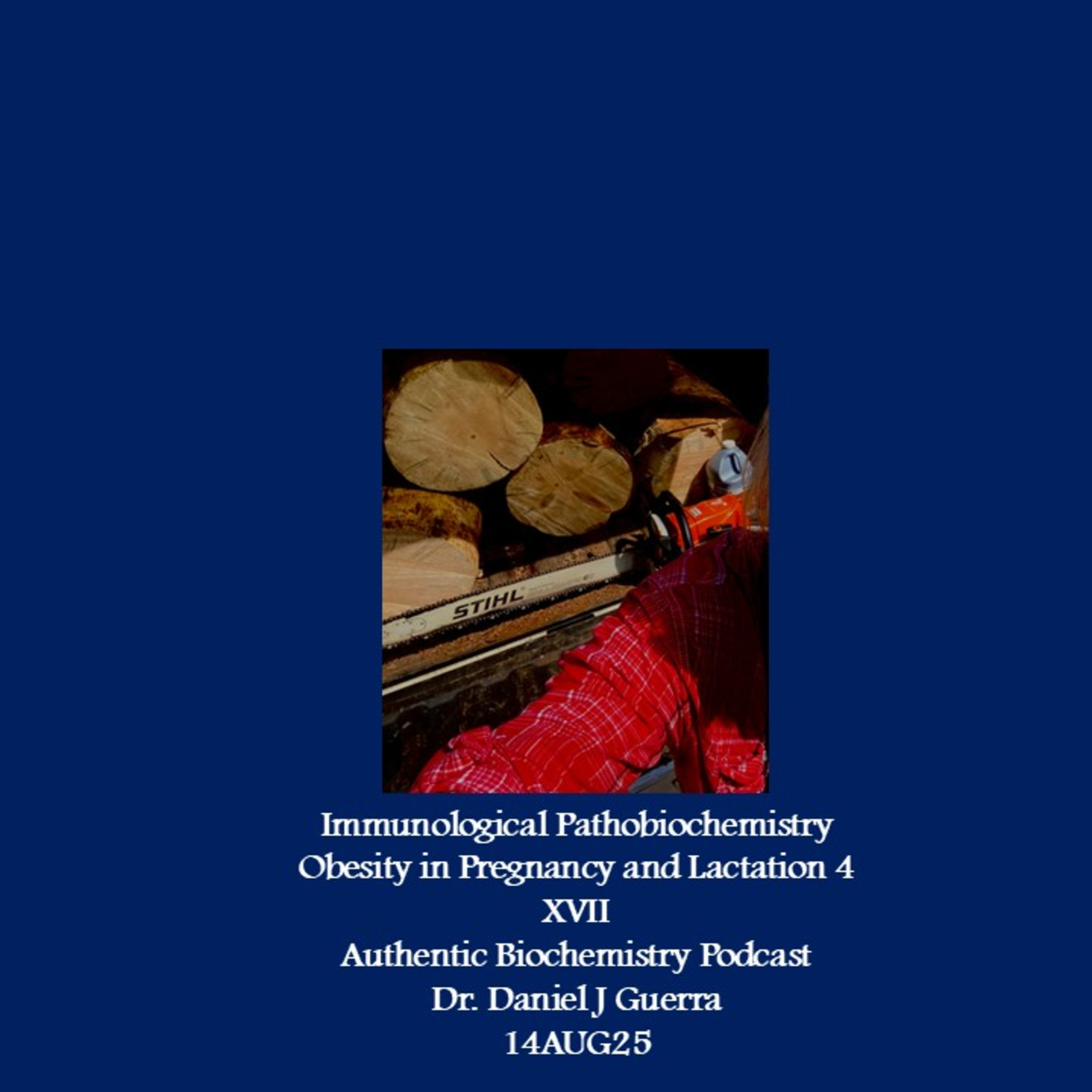 Immunological Pathobiochemistry Obesity in Pregnancy and Lactation 4 XVII Authentic Biochemistry Podcast Dr. Daniel J Guerra 14AUG25