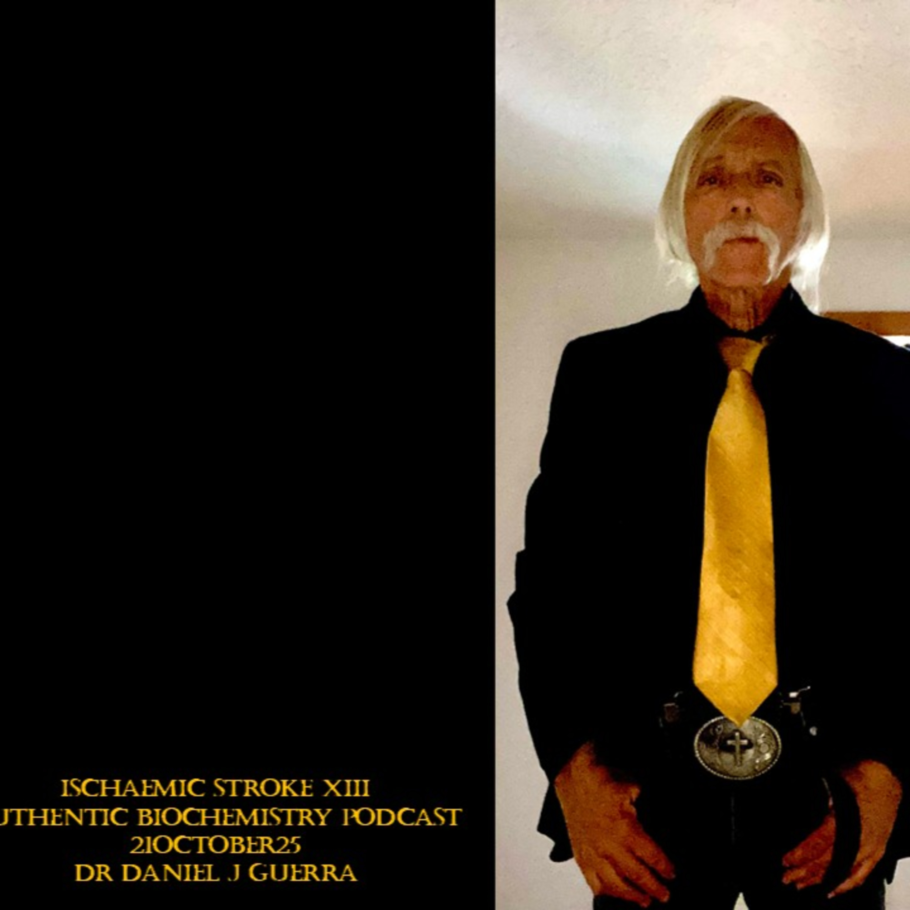 *Ischaemic Stroke XIII Authentic Biochemistry Podcast 21October25 Dr Daniel J Guerra