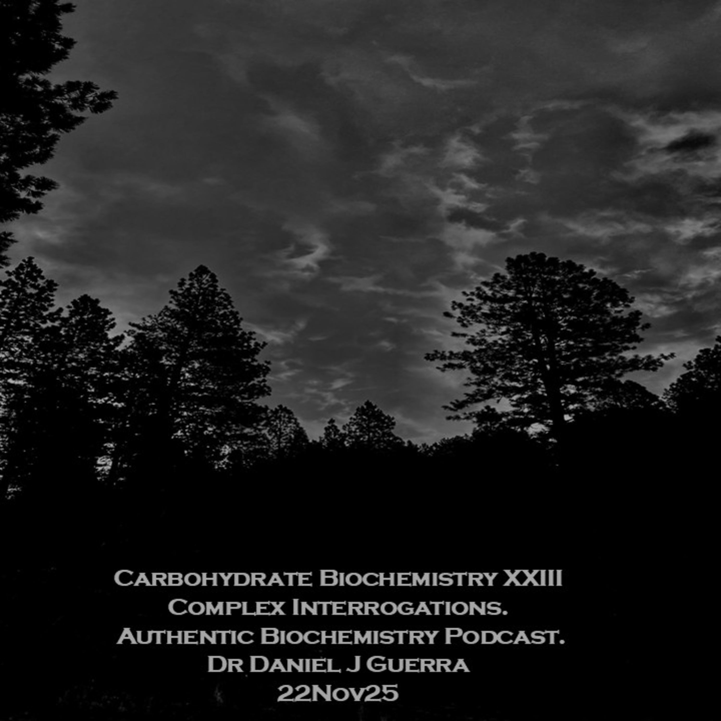 Carbohydrate Biochemistry XXIIIComplex Interrogations. Authentic Biochemistry Podcast. Dr Daniel J Guerra 22Nov25