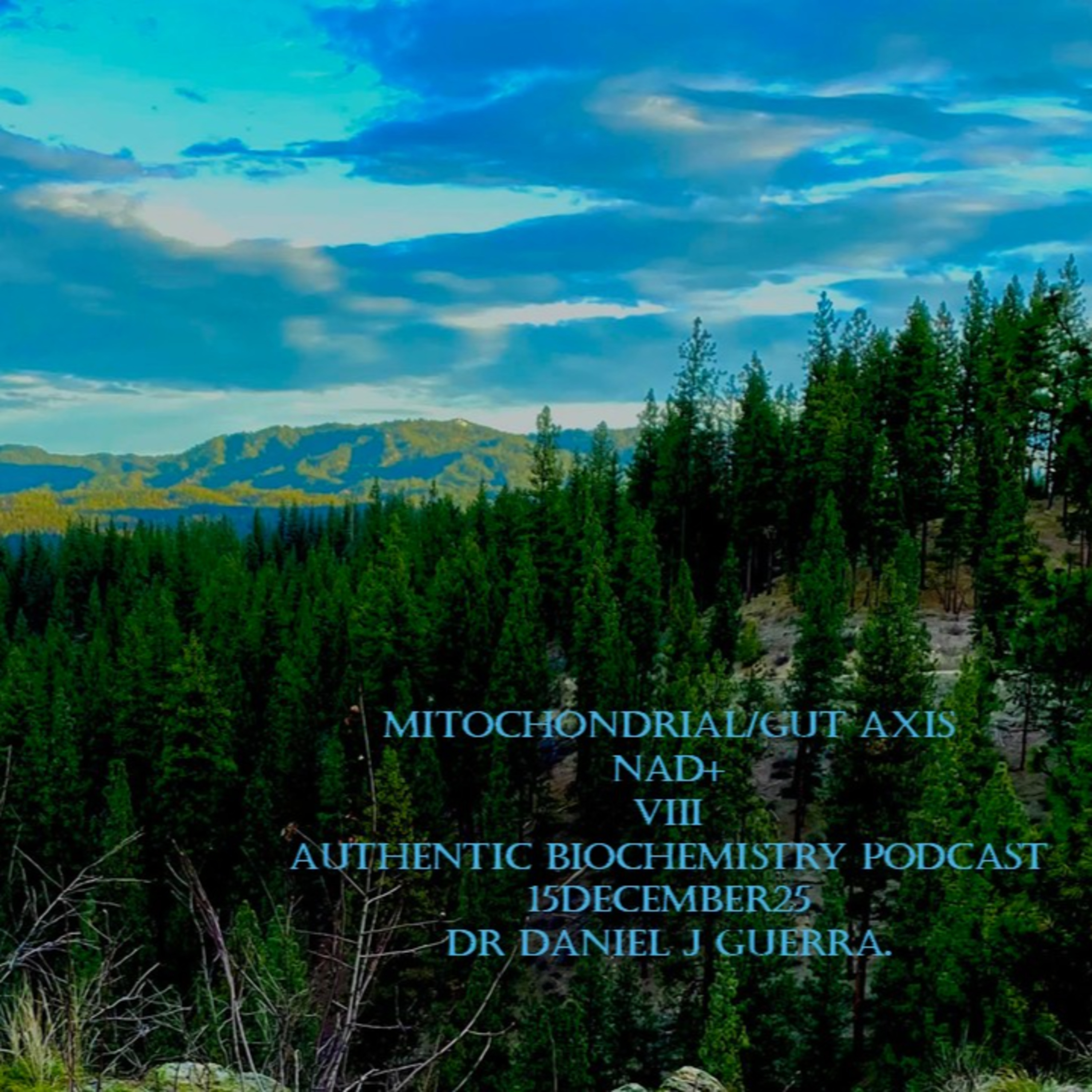 Mitochondrial/Gut Axis NAD+ VIII Authentic Biochemistry Podcast 15DECEMBER25 Dr Daniel J Guerra.
