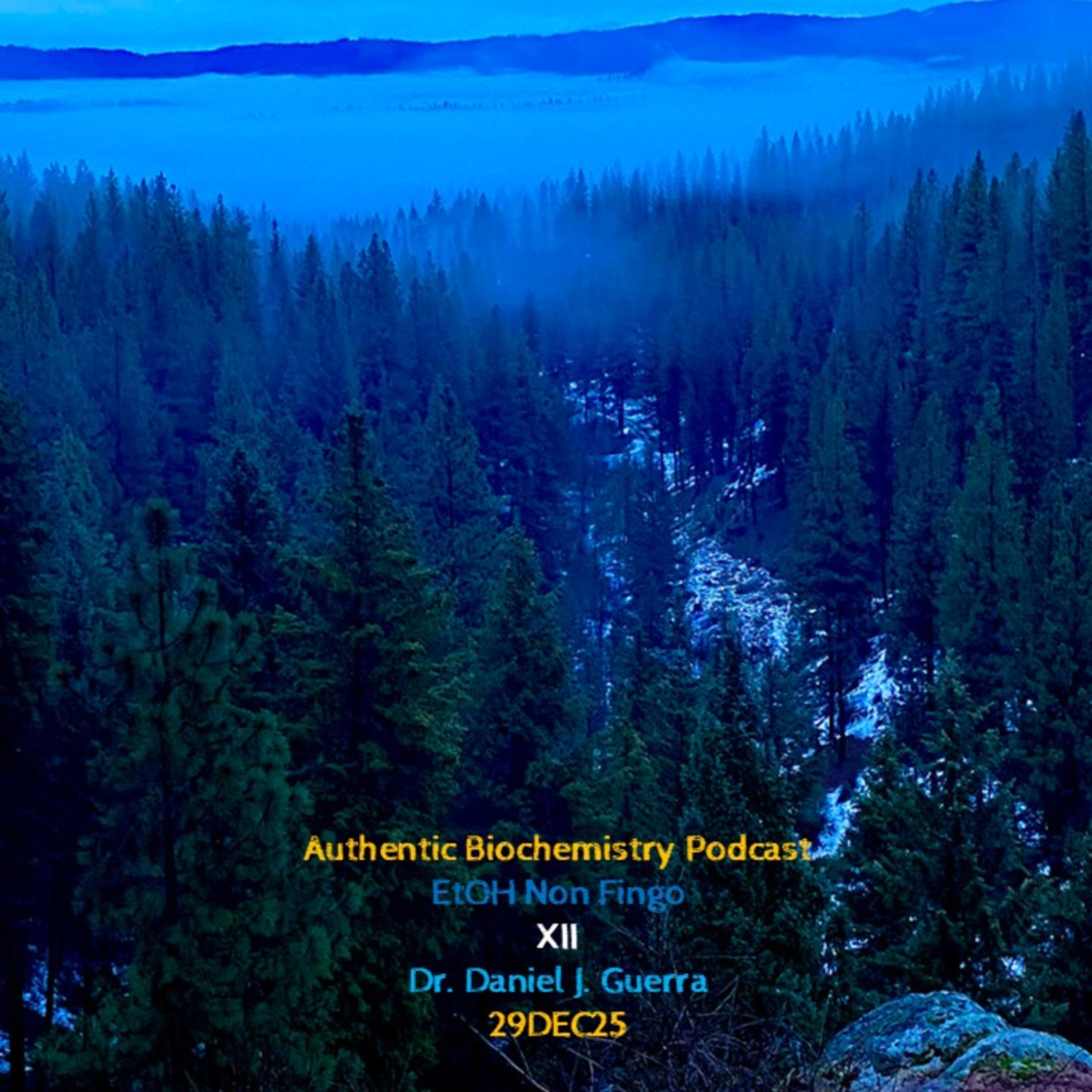 Authentic Biochemistry Podcast EtOH Non Fingo XII Dr. Daniel J. Guerra 29DEC25