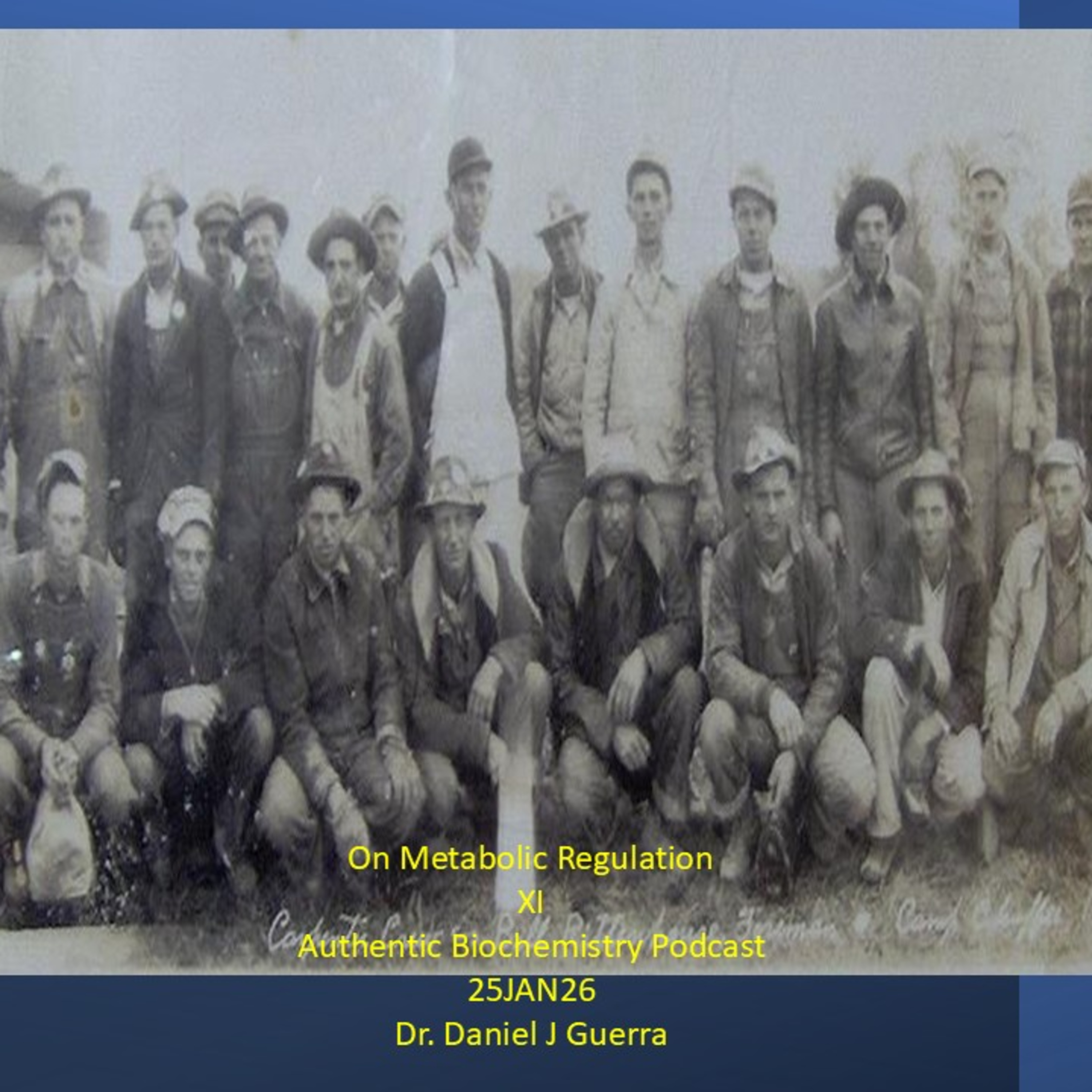 On Metabolic Regulation XI Authentic Biochemistry Podcast 25JAN26 Dr. Daniel J Guerra