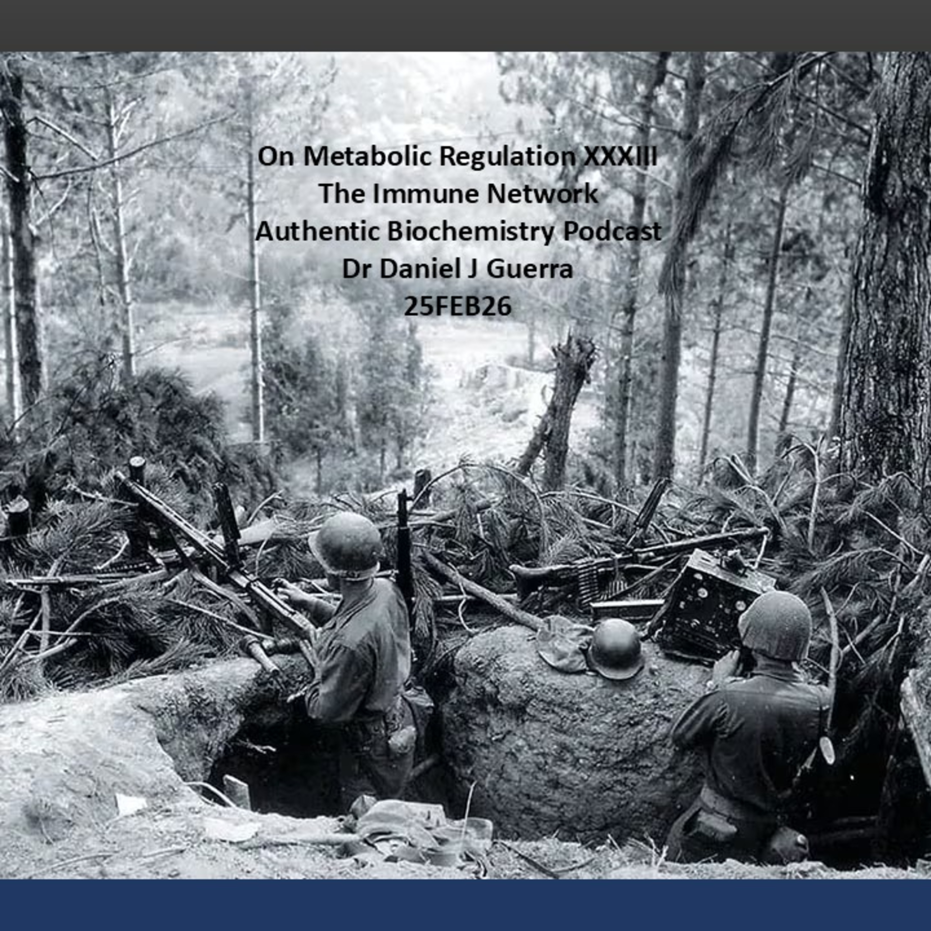 On Metabolic Regulation XXXIIIThe Immune Network Authentic Biochemistry PodcastDr Daniel J Guerra25FEB26