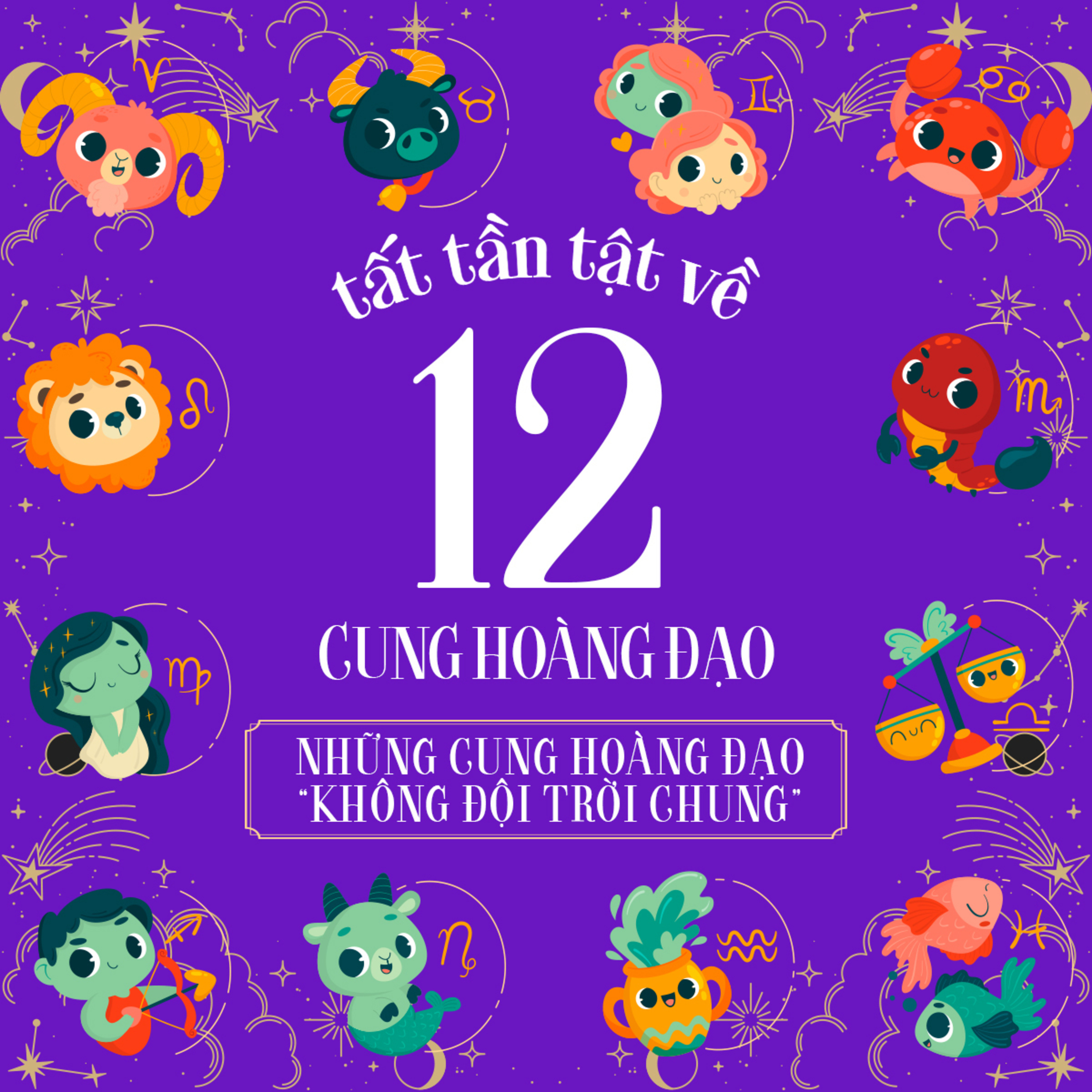 Sách nói Tất Tần Tật Về 12 Cung Hoàng Đạo - Không Đội Trời Chung | Voiz FM