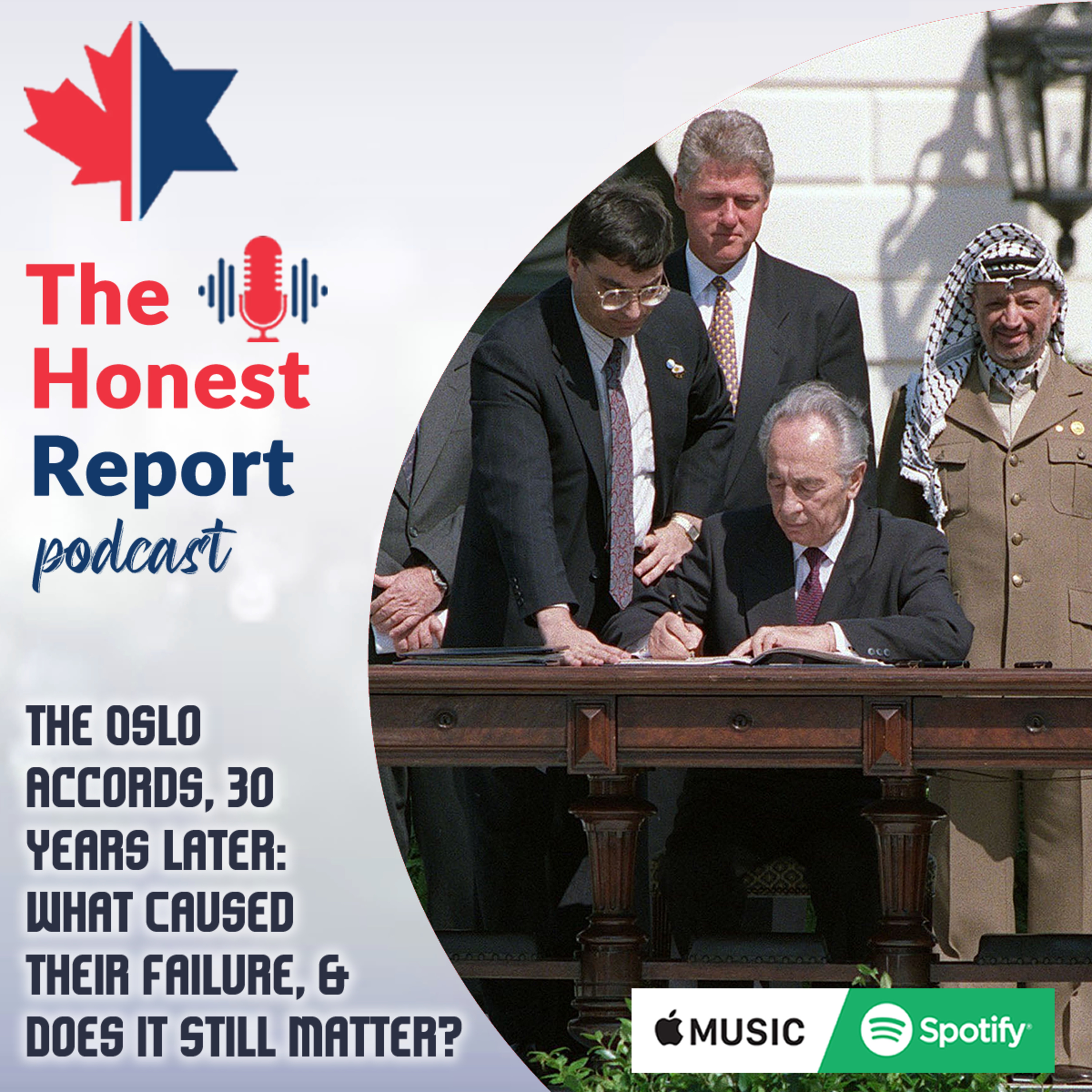 The Oslo Accords, 30 Years Later: What Caused Their Failure, & Does It Still Matter? A Fireside Chat With Maurice Hirsch, Former Director Of The Military Prosecution For Judea & Samaria episode artwork