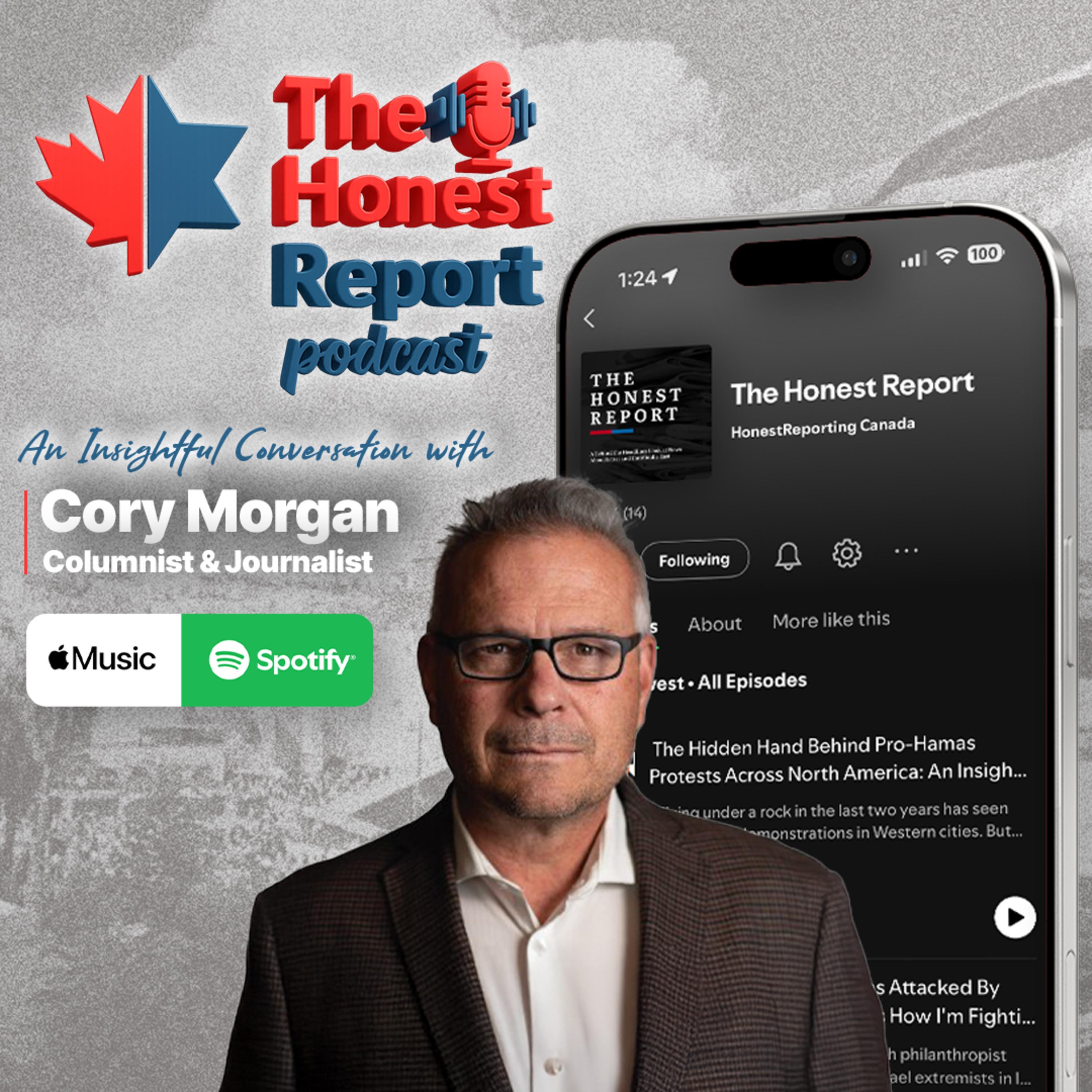 What I saw In Israel & Why The Canadian Media Won't Show It: An Insightful Conversation With Cory Morgan, Journalist & Columnist With The Western Standard episode artwork