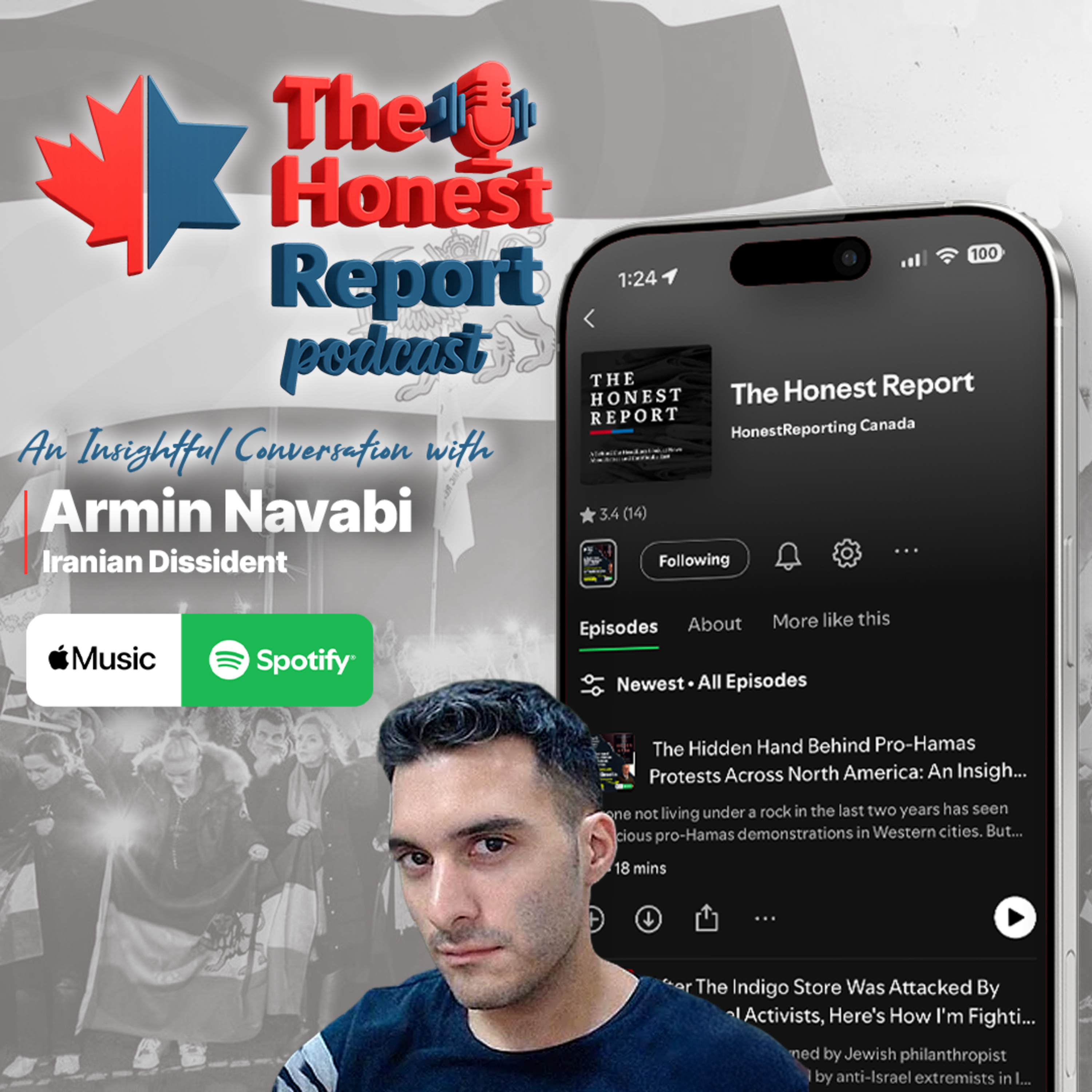 What is Really Happening Inside Iran? An Insightful Conversation With Iranian Dissident Armin Navab episode artwork