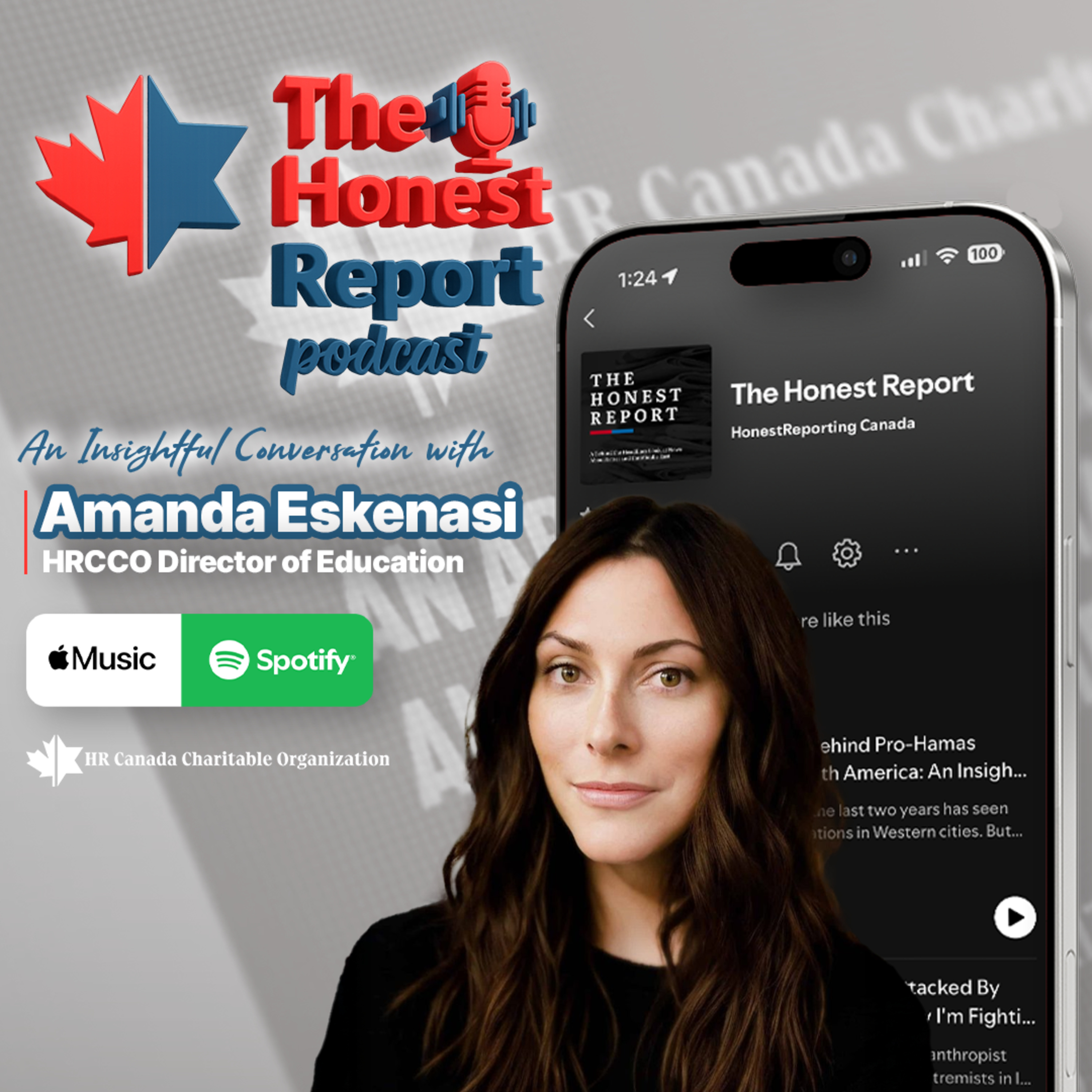 CBC News Anti-Israel Bias Exposed In Groundbreaking Report: An Insightful Conversation With Amanda Eskenasi, HRCCO Director Of Education episode artwork