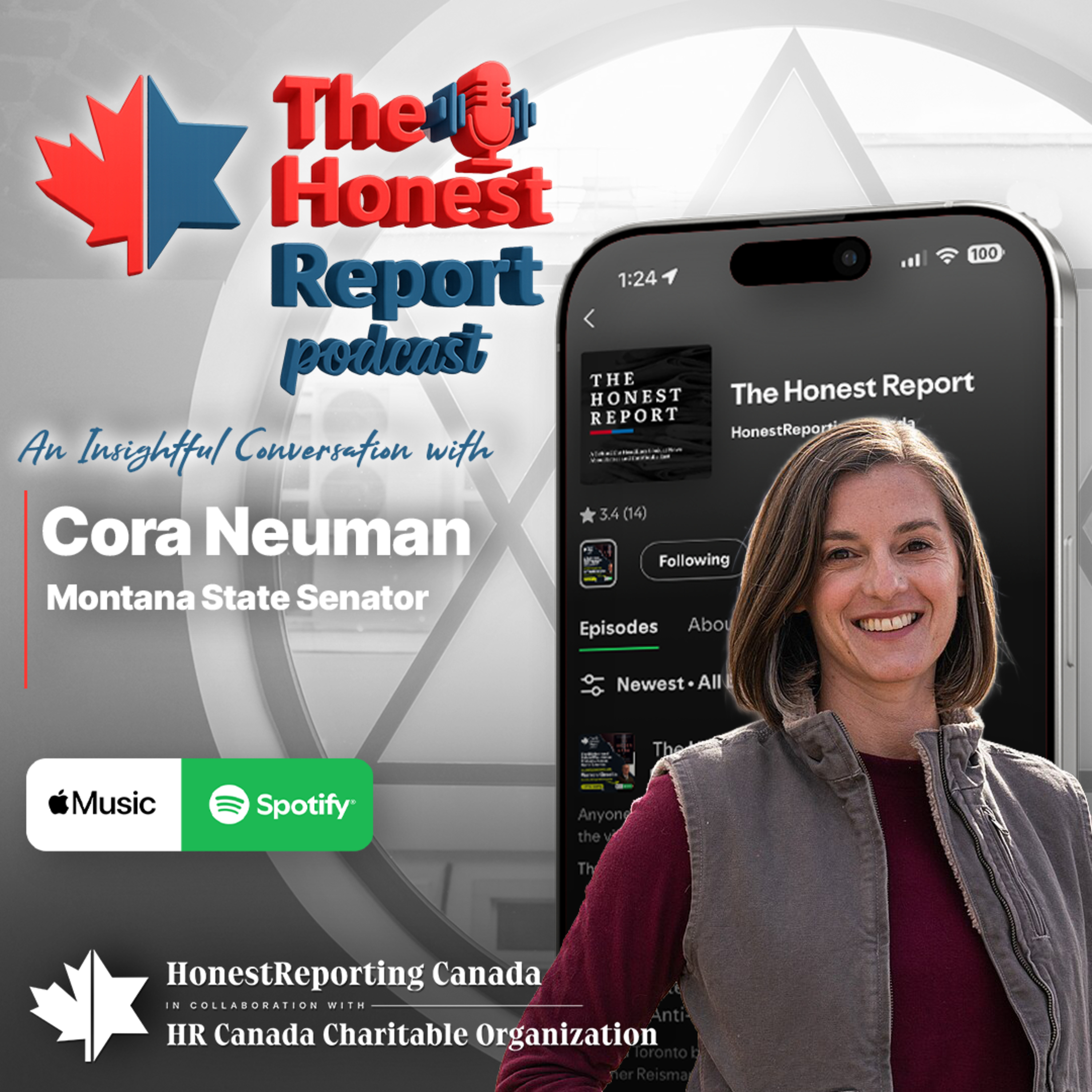 Learning Lessons in Fighting Antisemitism: An Insightful Conversation With Montana State Senator Cora Neumann episode artwork
