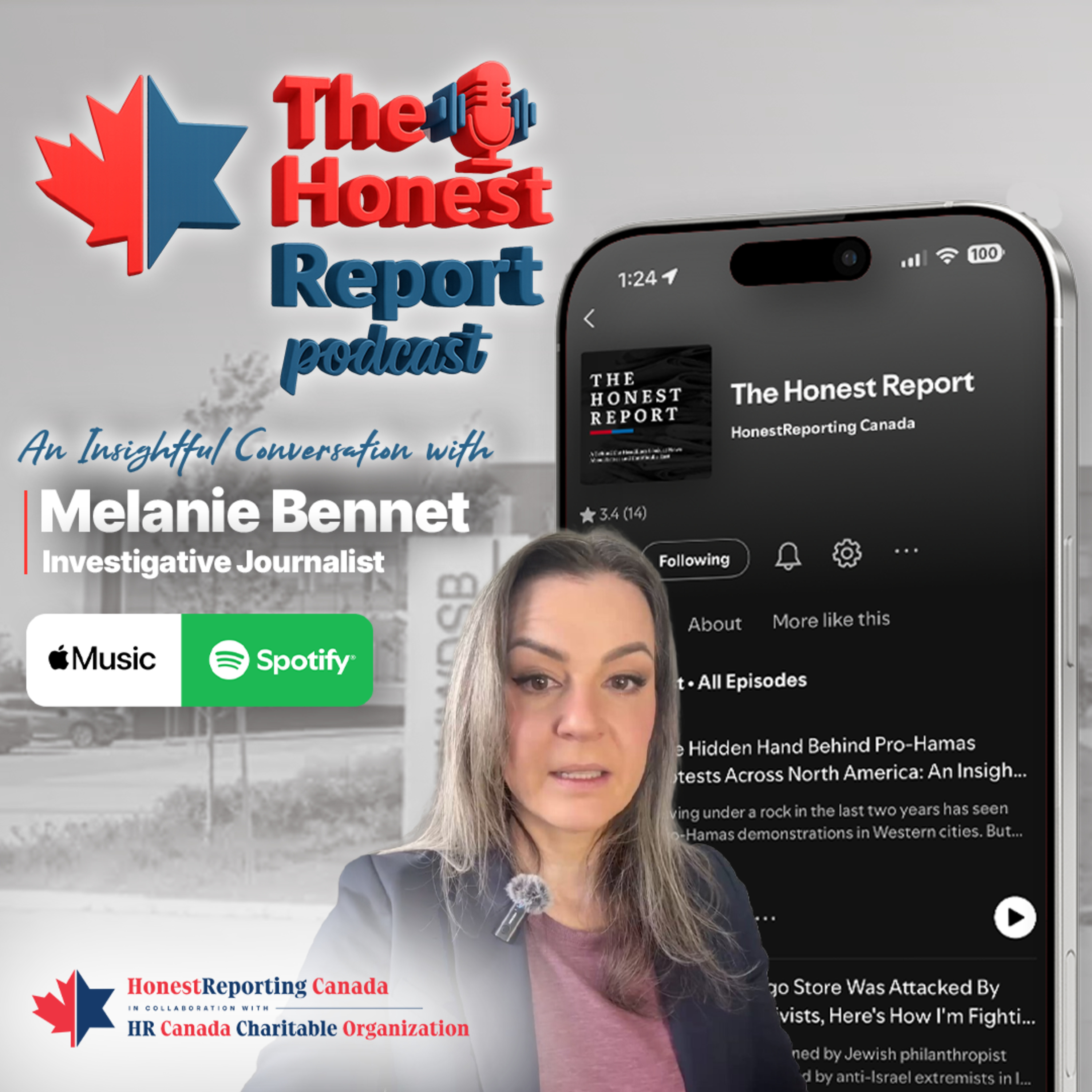 The Lucrative, Taxpayer-Funded 'Anti-Palestinian Racism' Happening In Ontario Schools: An Insightful Coversation With Melanie Bennet, Investigative Journalist With Juno News episode artwork