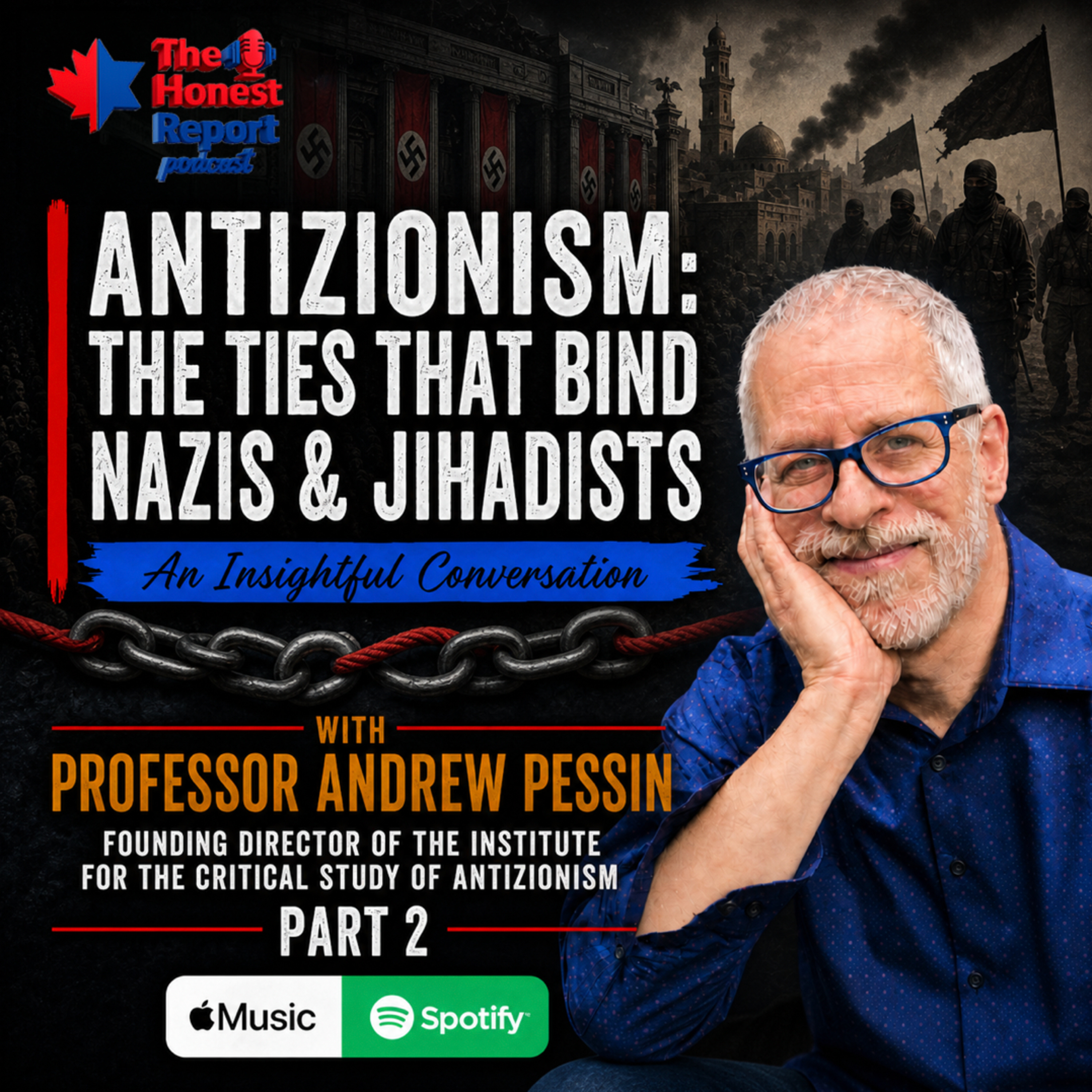 Antizionism: The Ties That Bind Nazis & Jihadists: An Insightful Chat With Professor Andrew Pessin, Founding Director Of The Institute For The Critical Study Of Antizionism - Part 2 episode artwork