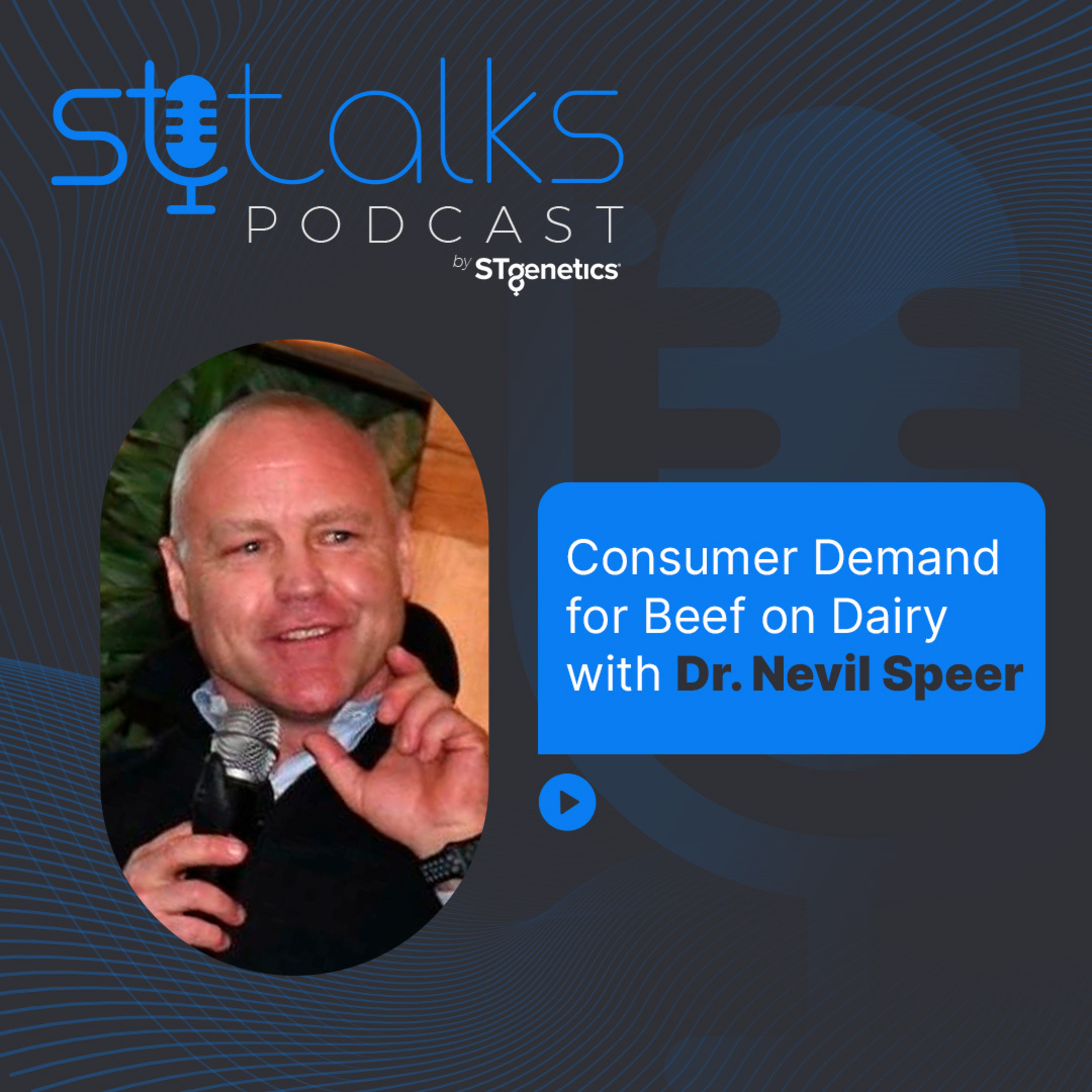 STtalks #78 - Consumer Demand for Beef on Dairy with Dr. Nevil Speer episode artwork