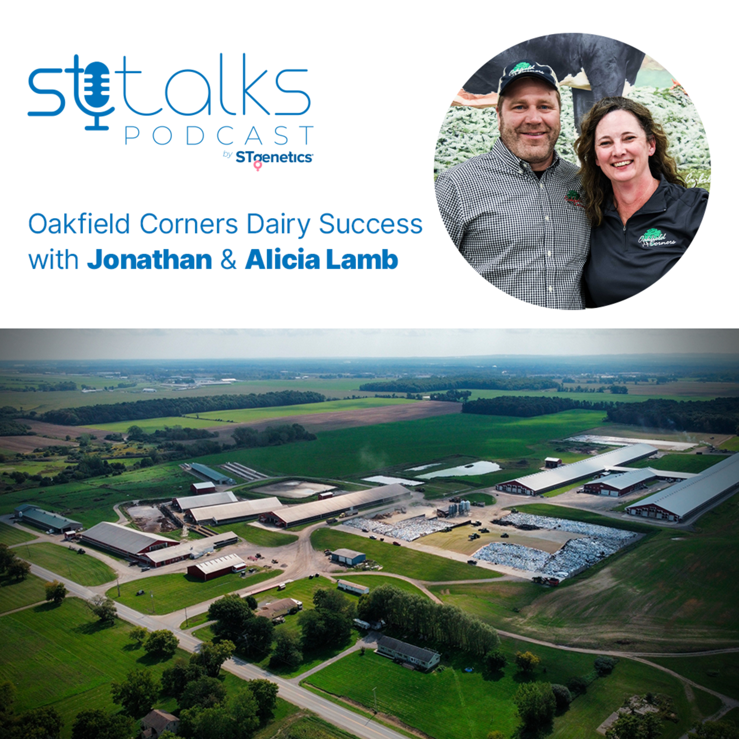 STtalks #108 - Oakfield Corners Dairy Success with Jonathan & Alicia Lamb episode artwork