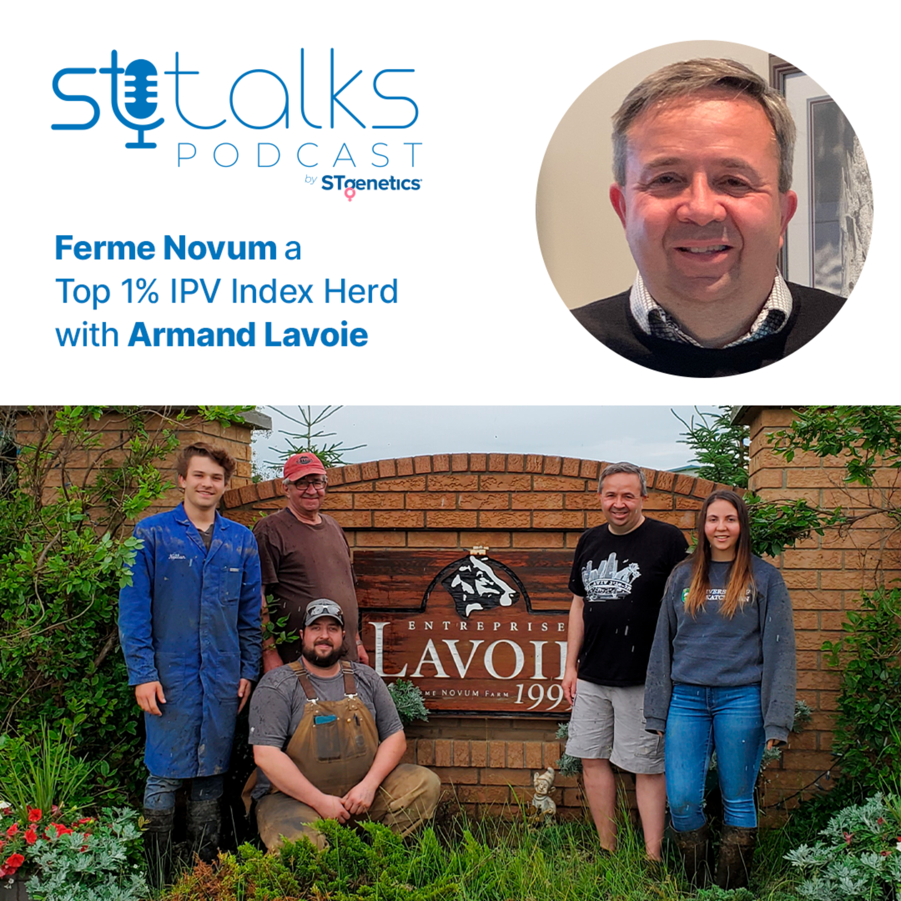STtalks #116 - Novum a Top 1% LPI Index Herd with Armand Lavoie episode artwork