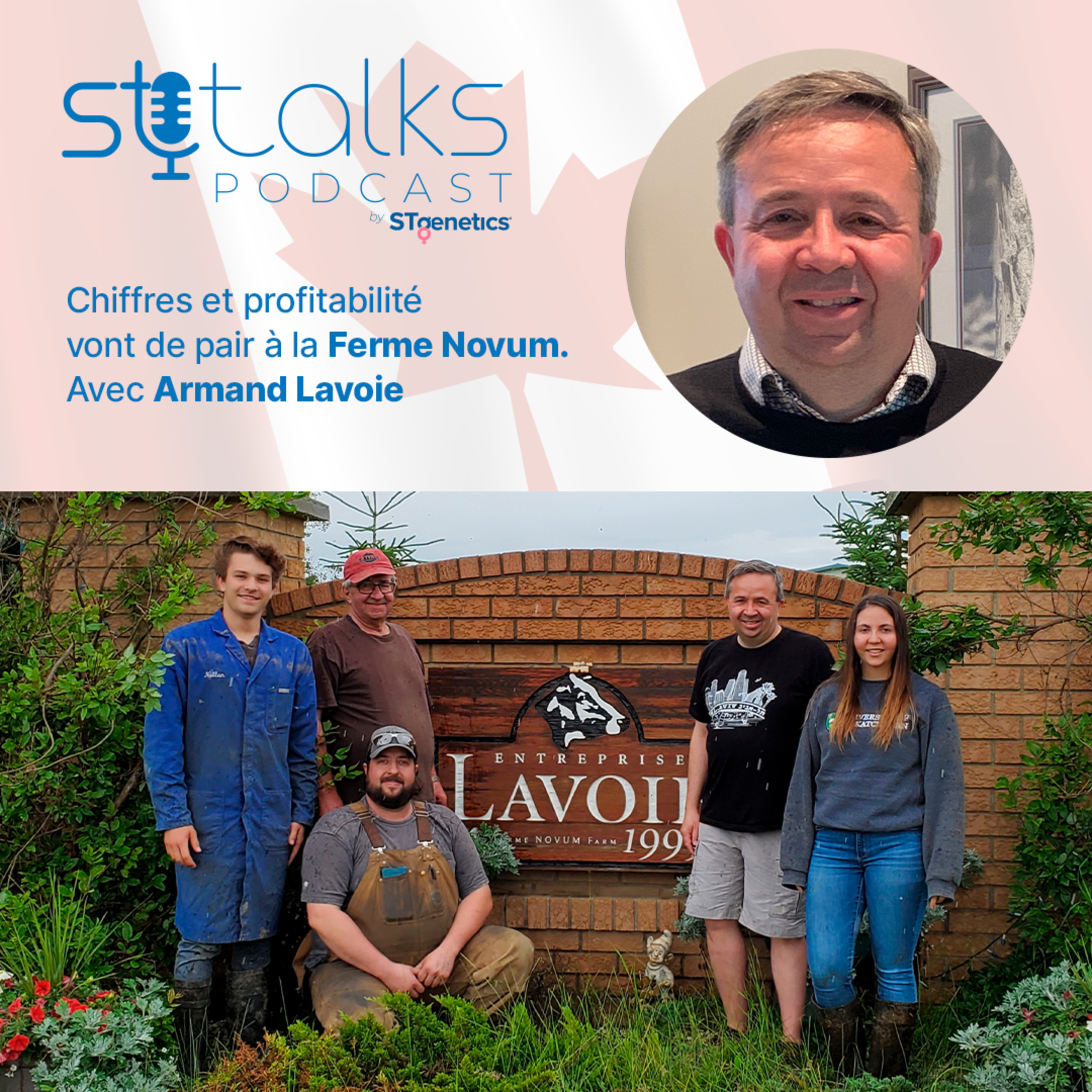 STtalks #117 - Chiffres et profitabilité vont de pair à la Ferme Novum. Avec Armand Lavoie episode artwork