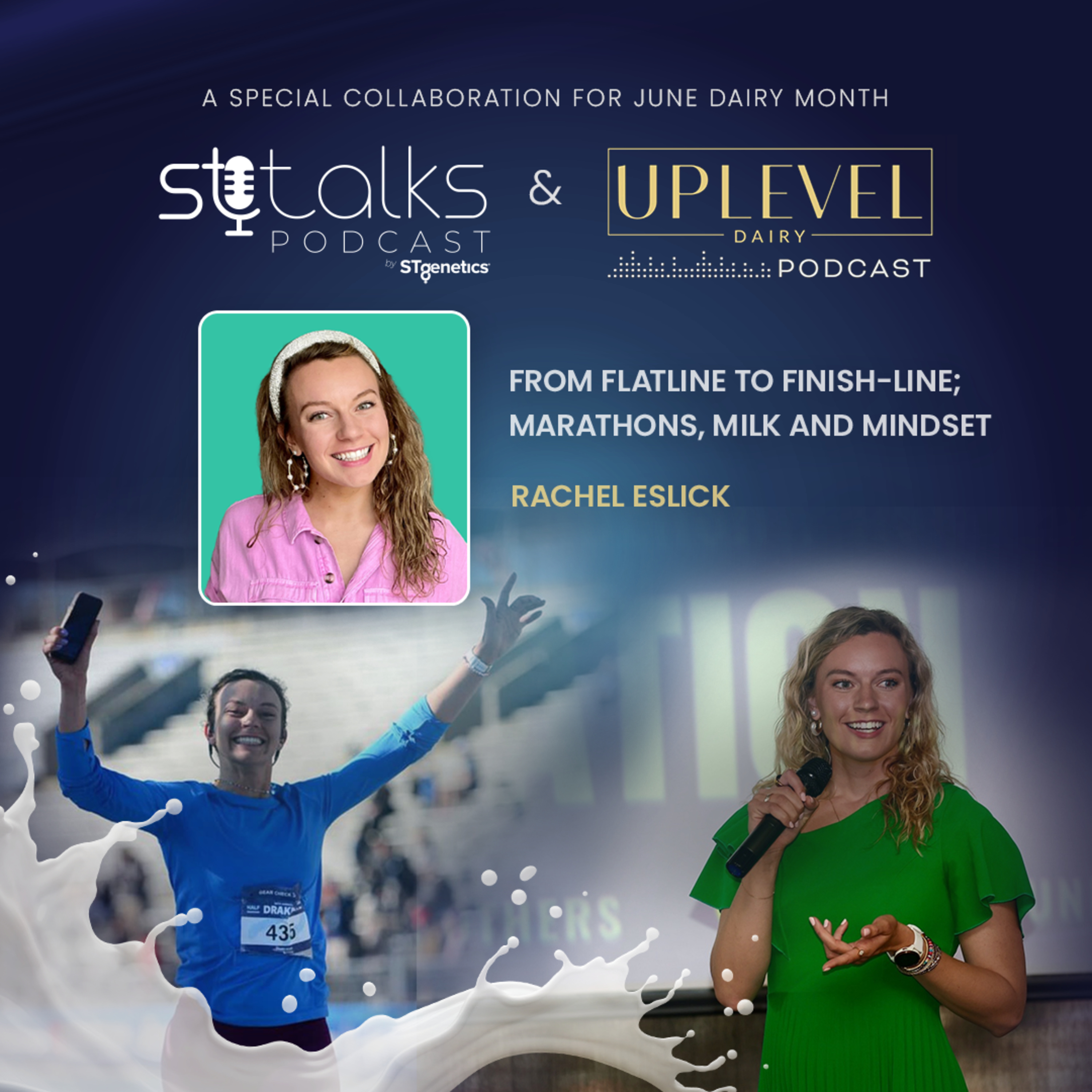 STtalks #172 - From Flatline to Finish-line; Marathons, Milk and Mindset with Rachel Eslick  episode artwork