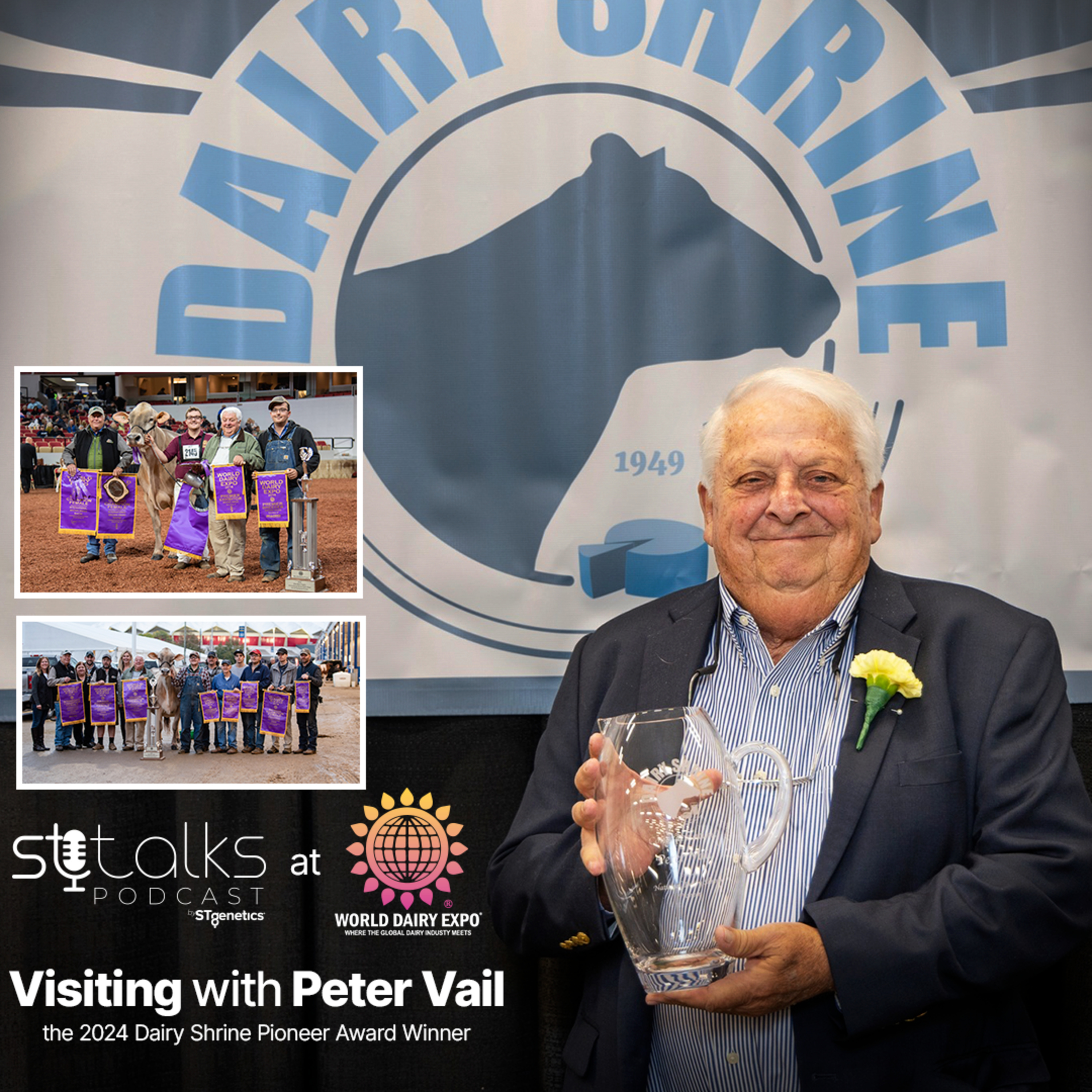 STtalks #217 at WDE: Visiting with Peter Vail, the 2024 Dairy Shrine Pioneer Award Winner episode artwork
