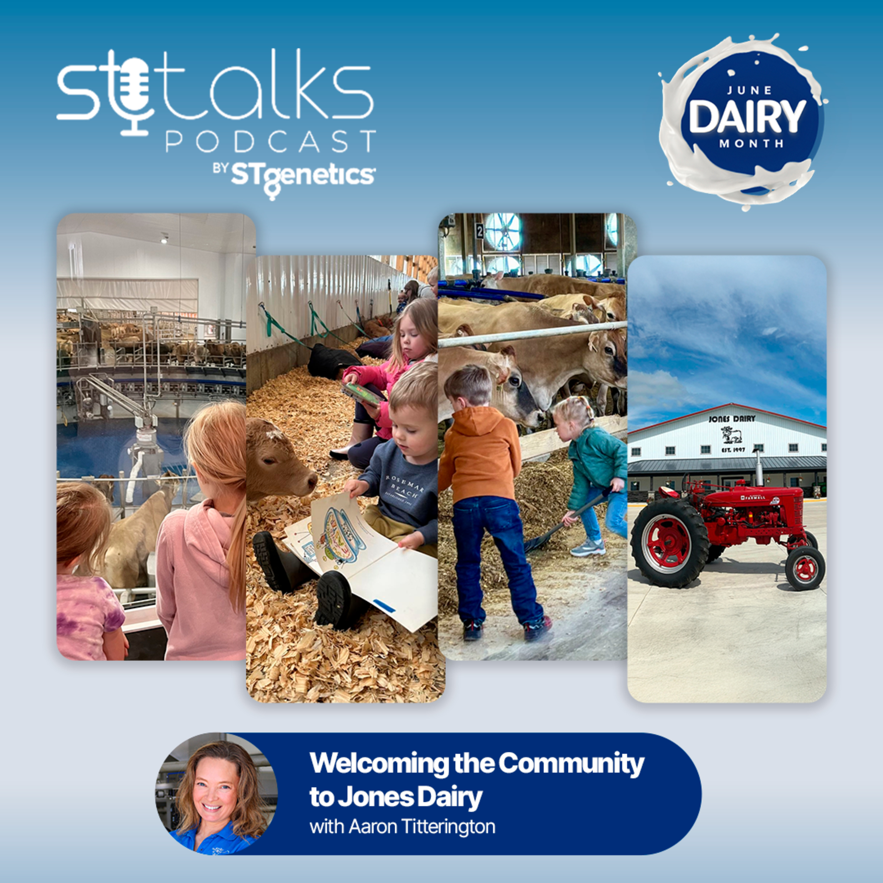 STtalks #292 - Welcoming the Community to Jones Dairy with Aaron Titterington episode artwork