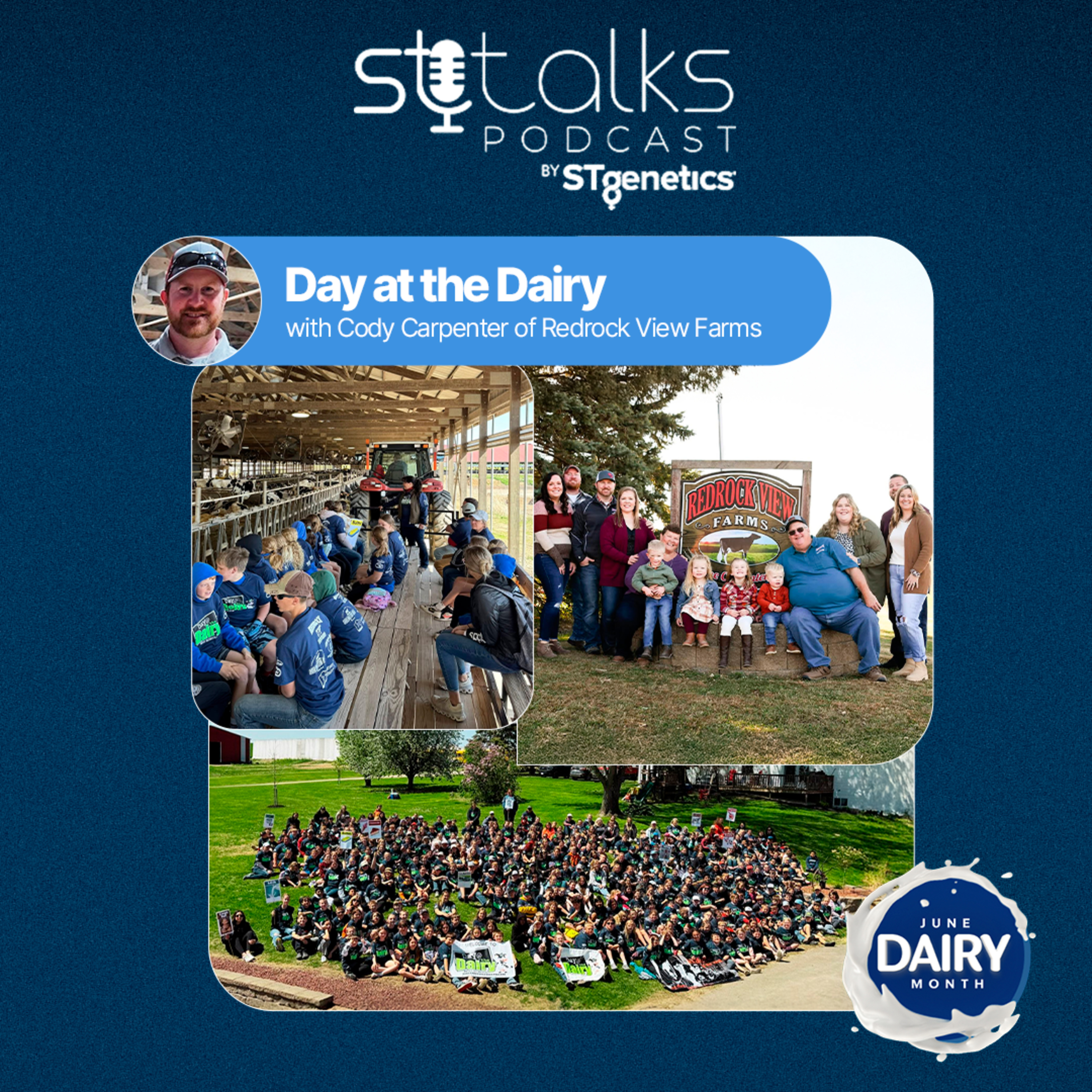 STtalks #293 - Day at the Dairy with Cody Carpenter of Redrock View Farms episode artwork