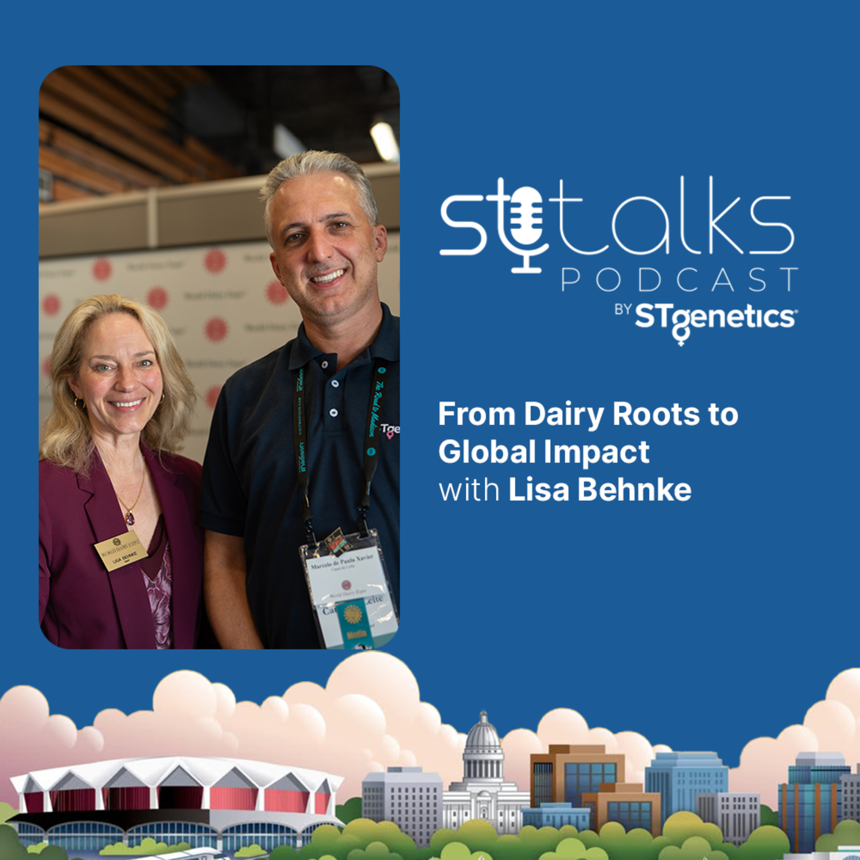 STtalks #327 at WDE - From Dairy Roots to Global Impact with Lisa Behnke episode artwork