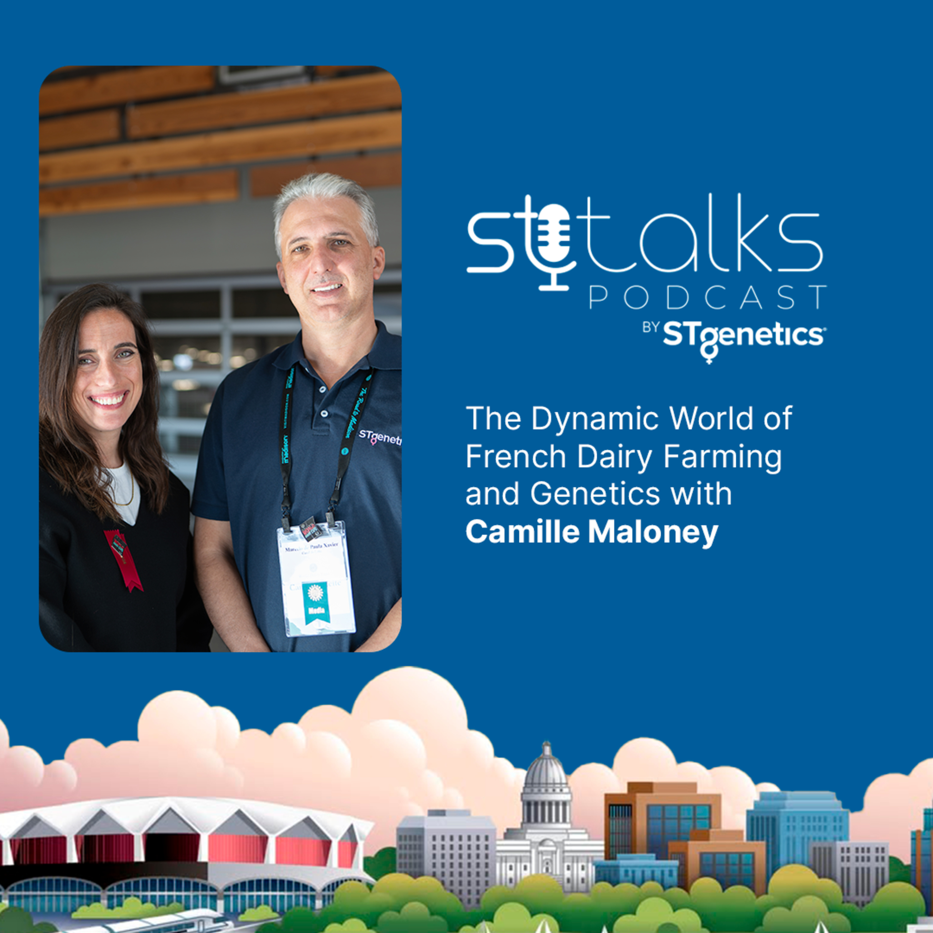 STtalks #334 at WDE - The Dynamic World of French Dairy Farming and Genetics with Camille Maloney