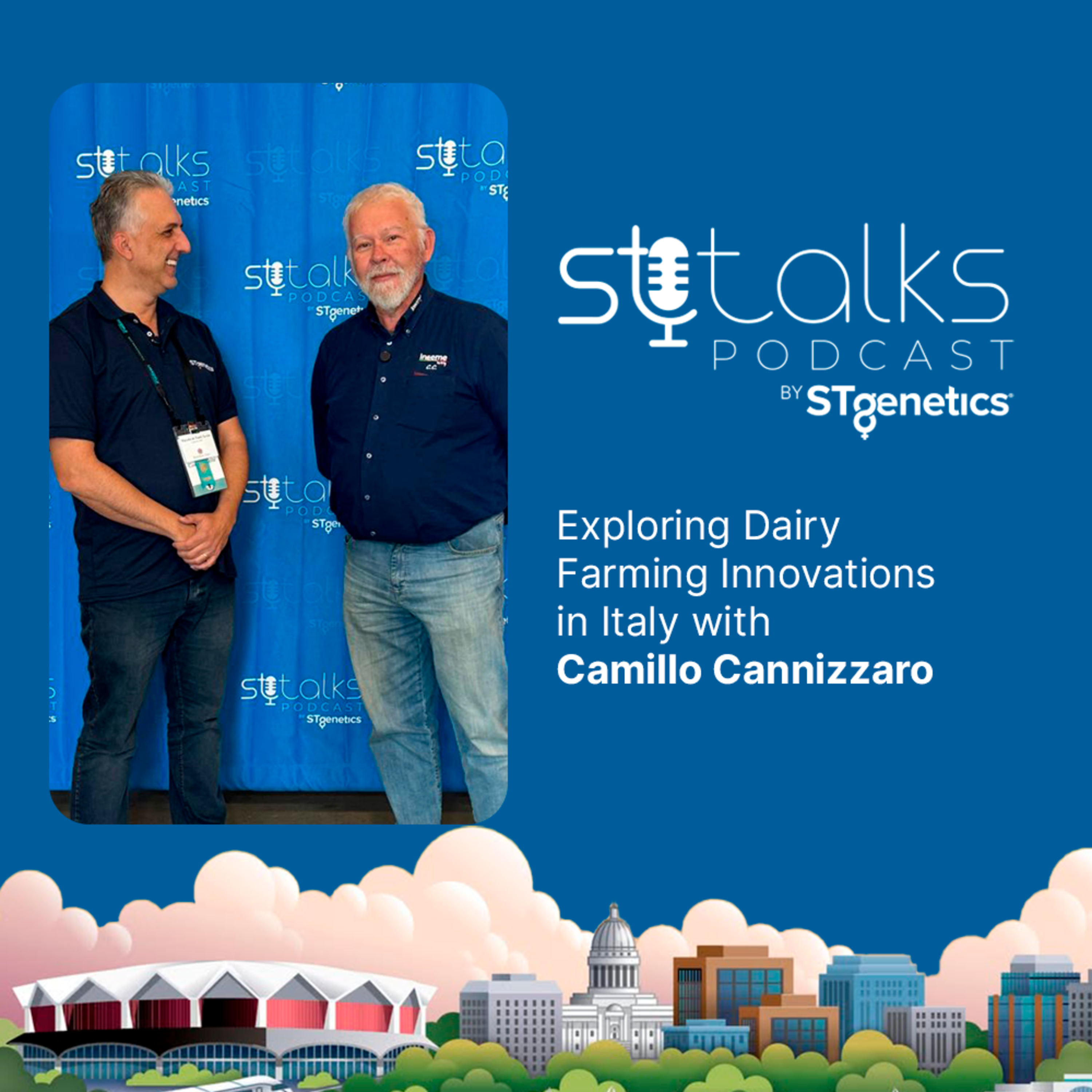 STtalks #339 at WDE - Exploring Dairy Farming Innovations in Italy with Camillo Cannizzaro episode artwork