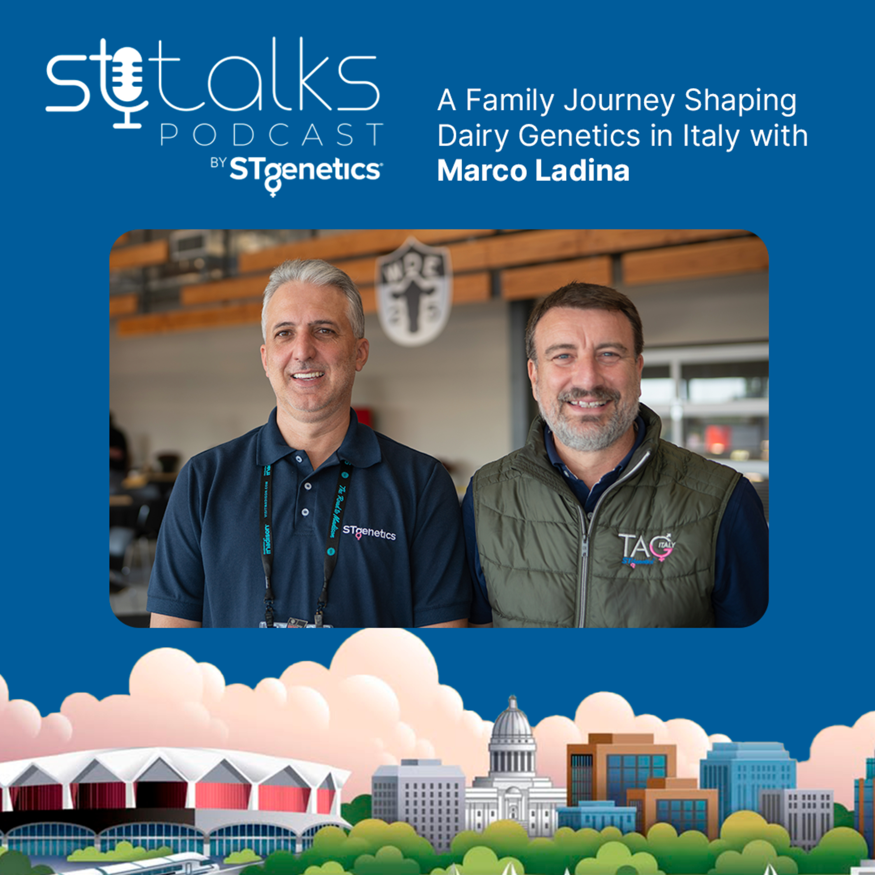 STtalks #342 at WDE - A Family Journey Shaping Dairy Genetics in Italy with Marco Ladina