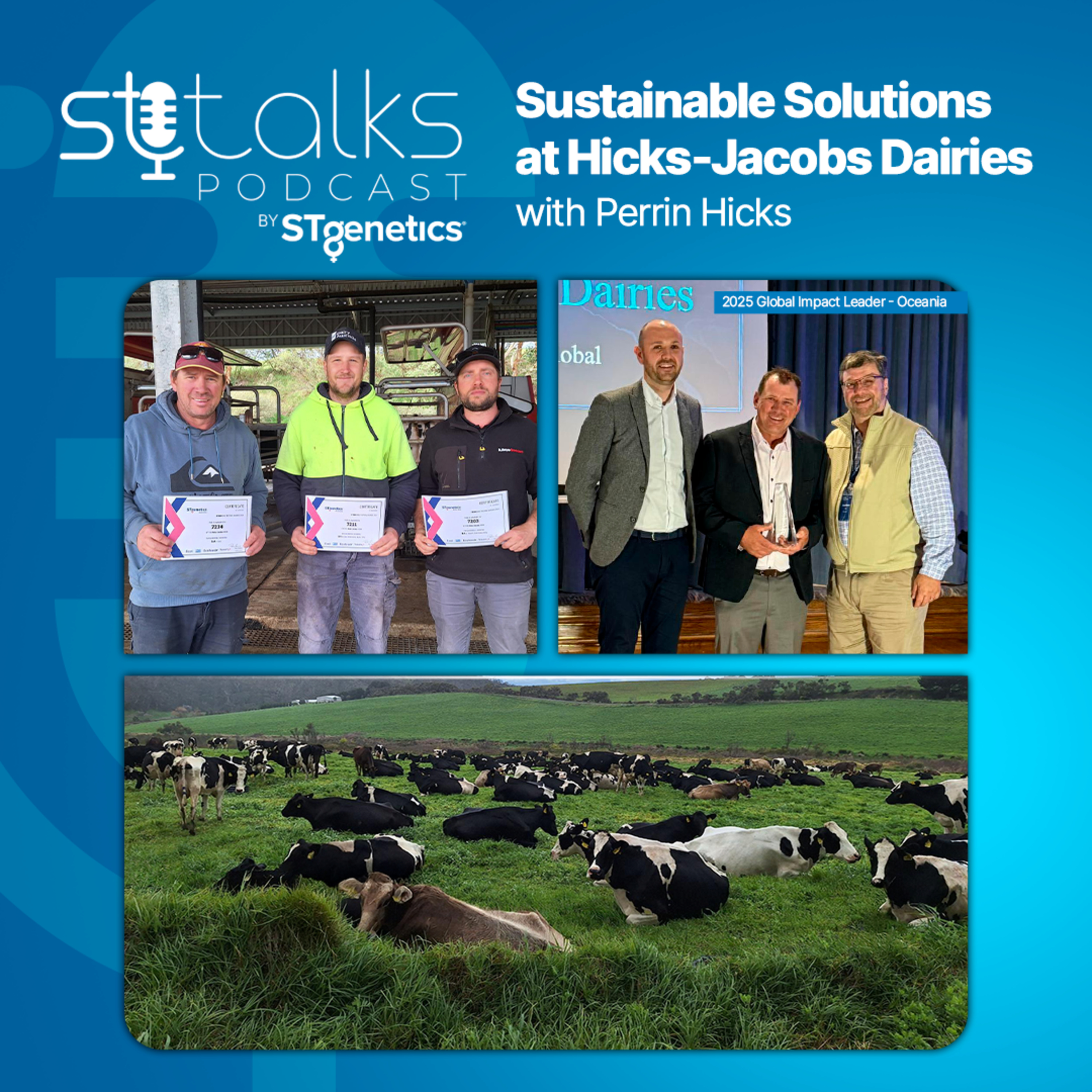 STtalks #350 - Sustainable Solutions at Hicks-Jacobs Dairies with Perrin Hicks episode artwork