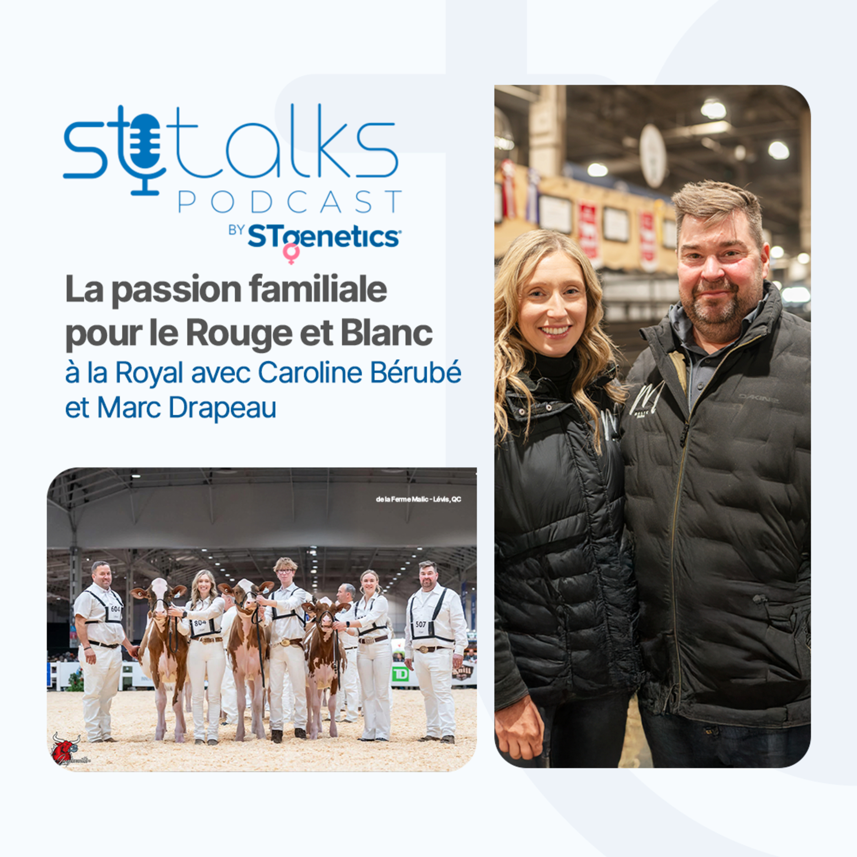 STtalks #352 - La passion familiale pour le Rouge et Blanc au Royal avec Caroline Bérubé et Marc Drapeau episode artwork