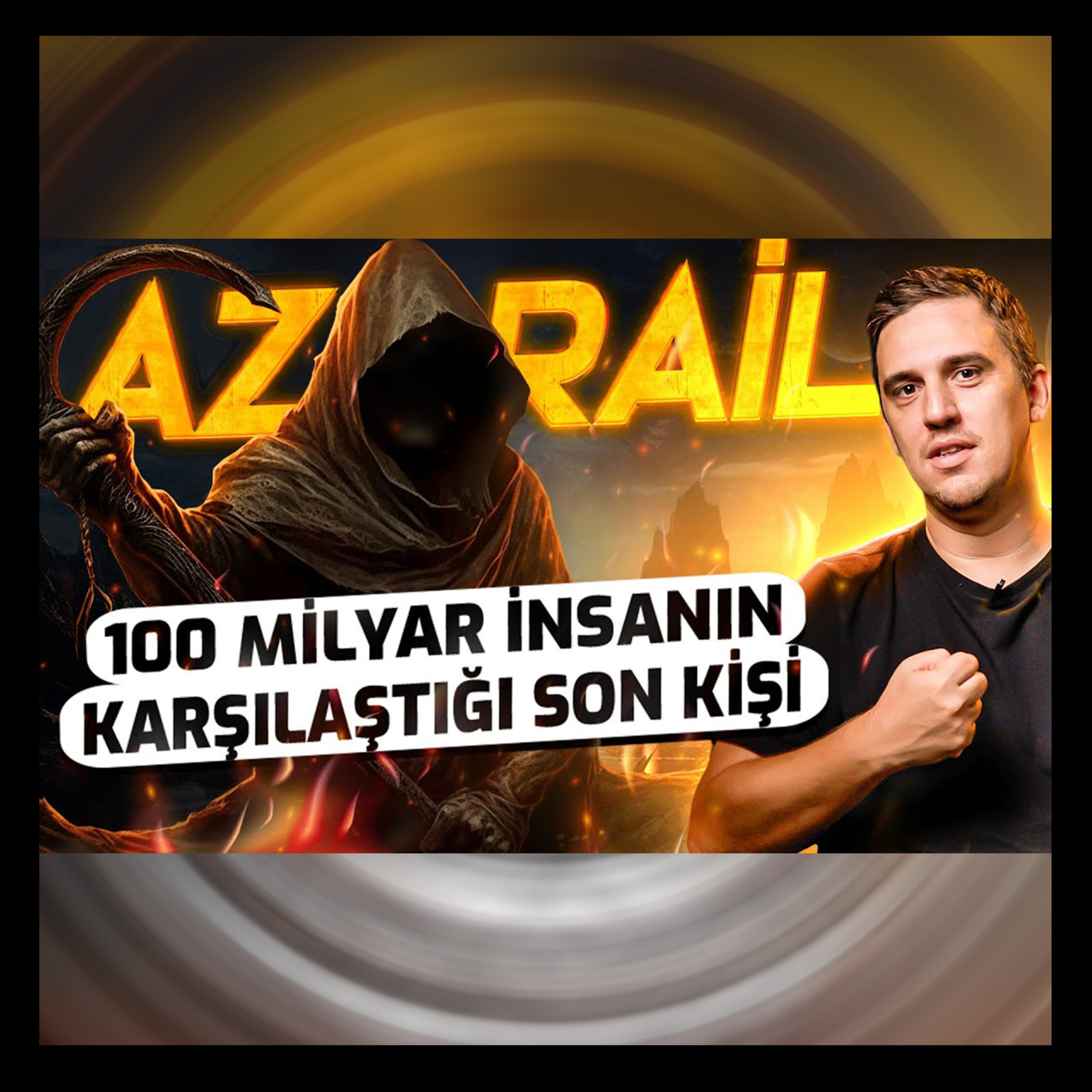 100 Milyar İnsanın Karşılaştığı Son Kişi! Azrail'in Gizemli Dünyası - Fatih Yağcı l Sözler Köşkü Podcast episode artwork