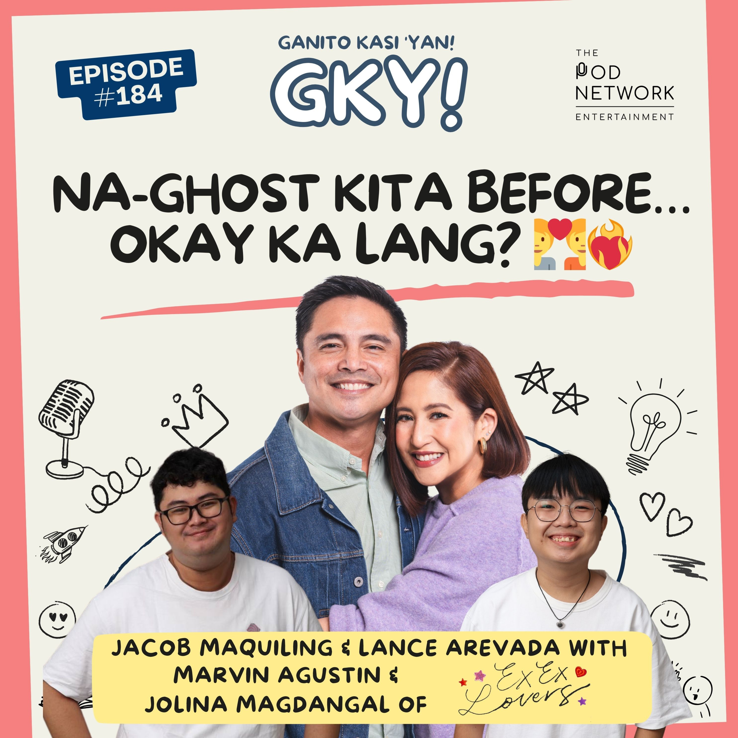 na-ghost kita before… okay ka lang? 💑❤️‍🔥 (with Marvin Agustin and Jolina Magdangal of Ex Ex Lovers) episode artwork