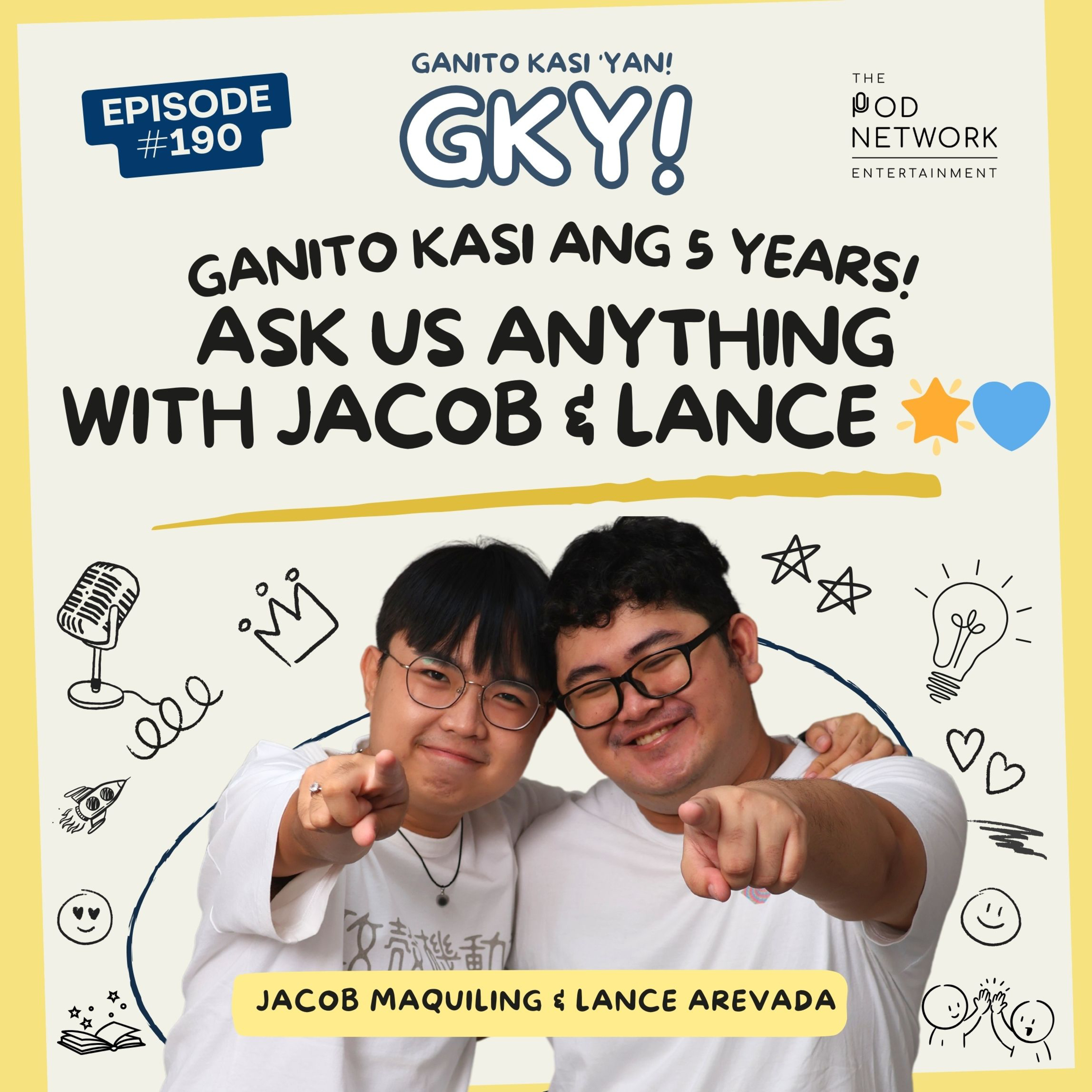 ganito kasi ang 5 years! ask us anything special with jacob and lance 🌟🩵 episode artwork