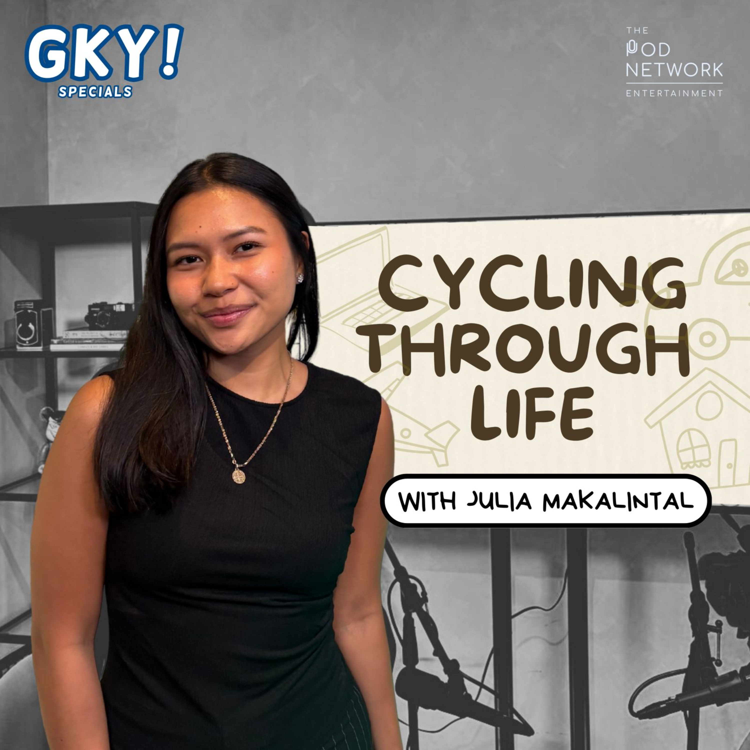 cycling through life 🚴 🪩 (with julia makalintal) episode artwork
