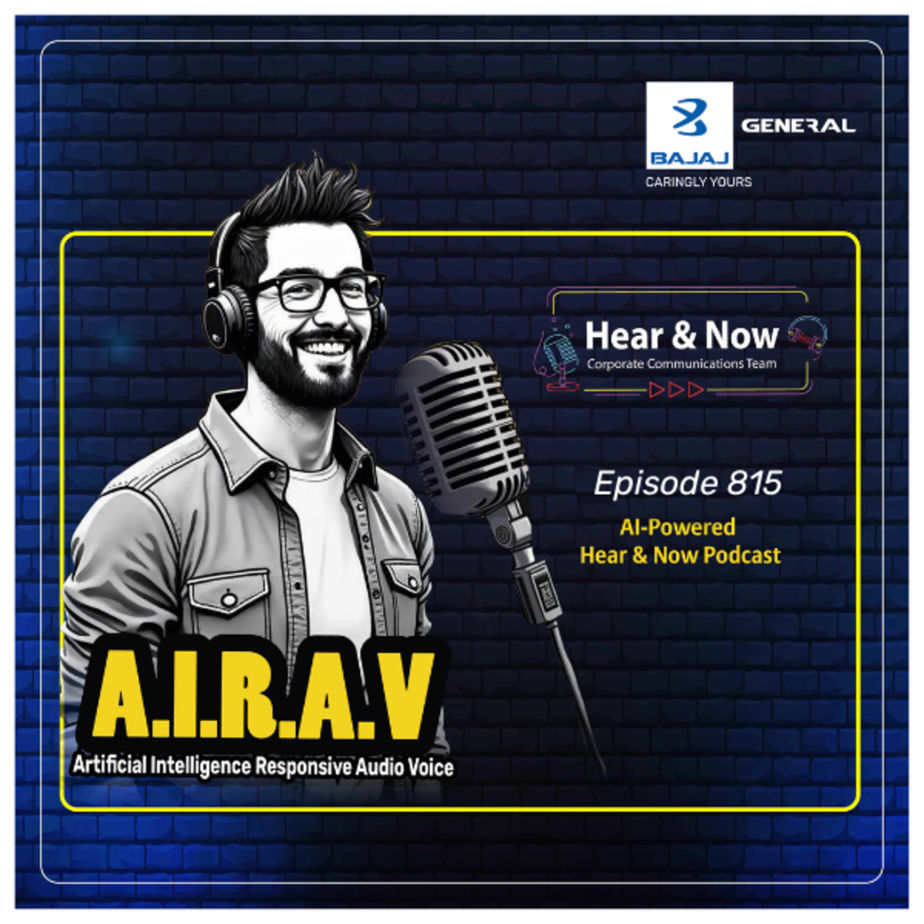 🎧 Episode 815: Hear & Now with Airav episode artwork