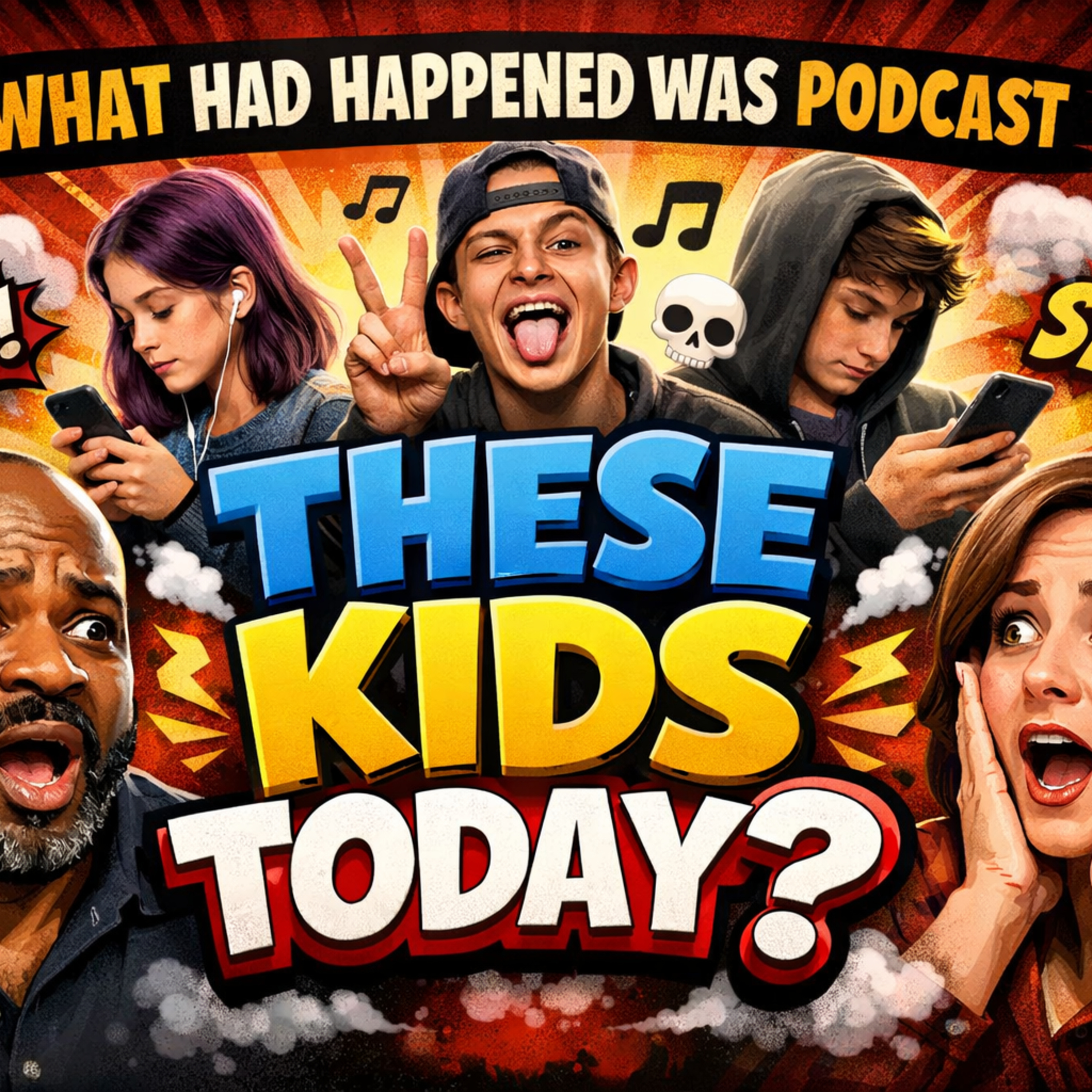 What Had Happen Was Podcast-"These Kids Today?"" episode artwork
