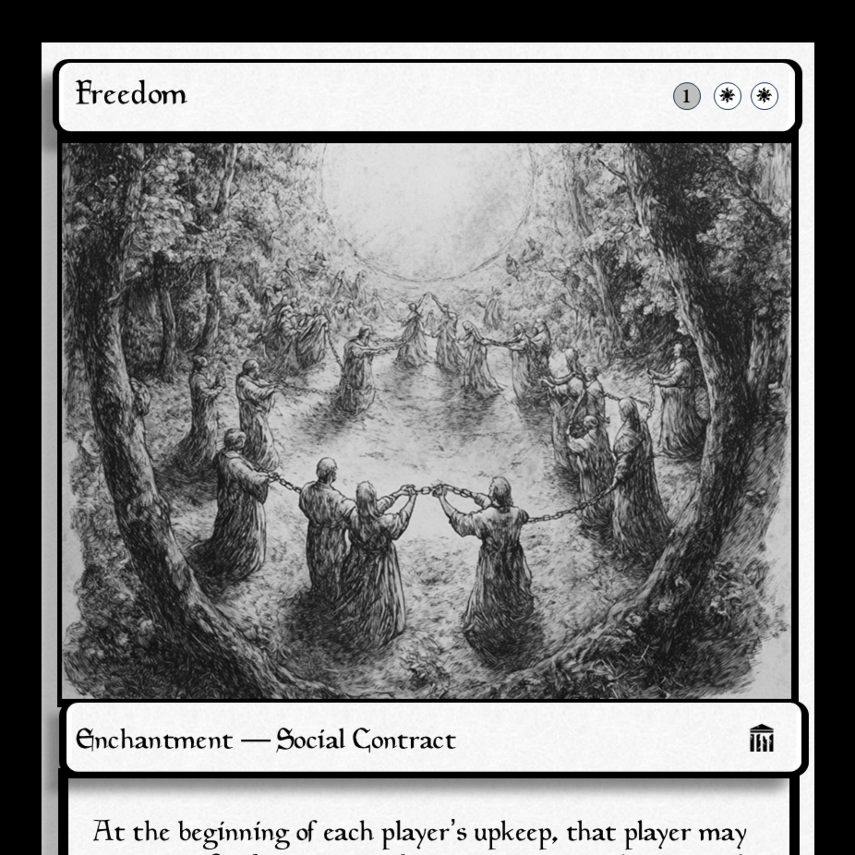 Freedom: The Social Contract's Chains episode artwork